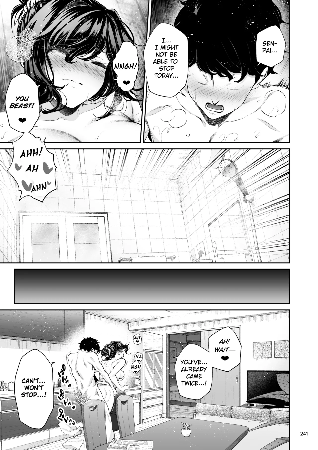 Senpai to Umi no Tsuzuki | The Continuation of Senpai and the Sea page 68 original parody - sole female sole male hentai manga - read online free