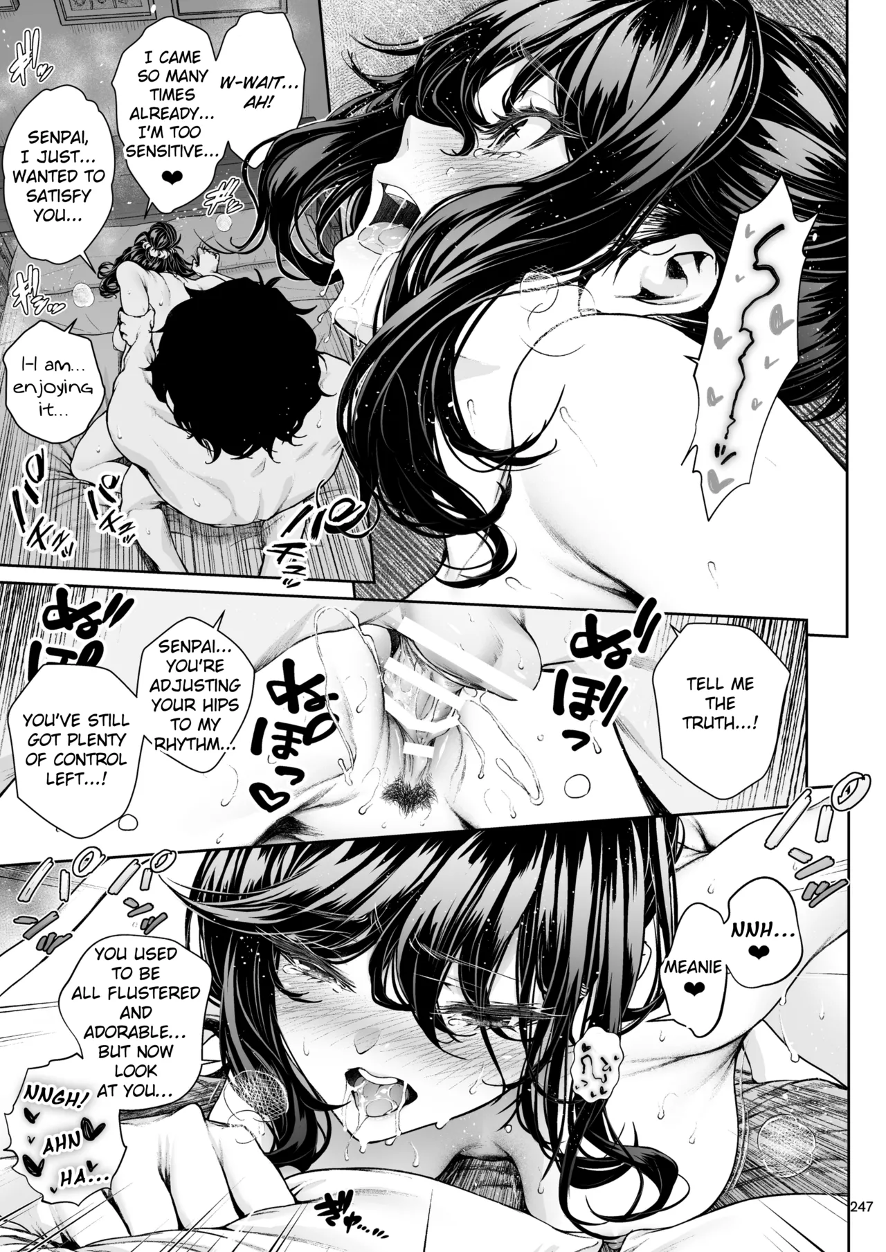 Senpai to Umi no Tsuzuki | The Continuation of Senpai and the Sea page 74 original parody - sole female sole male hentai manga - read online free