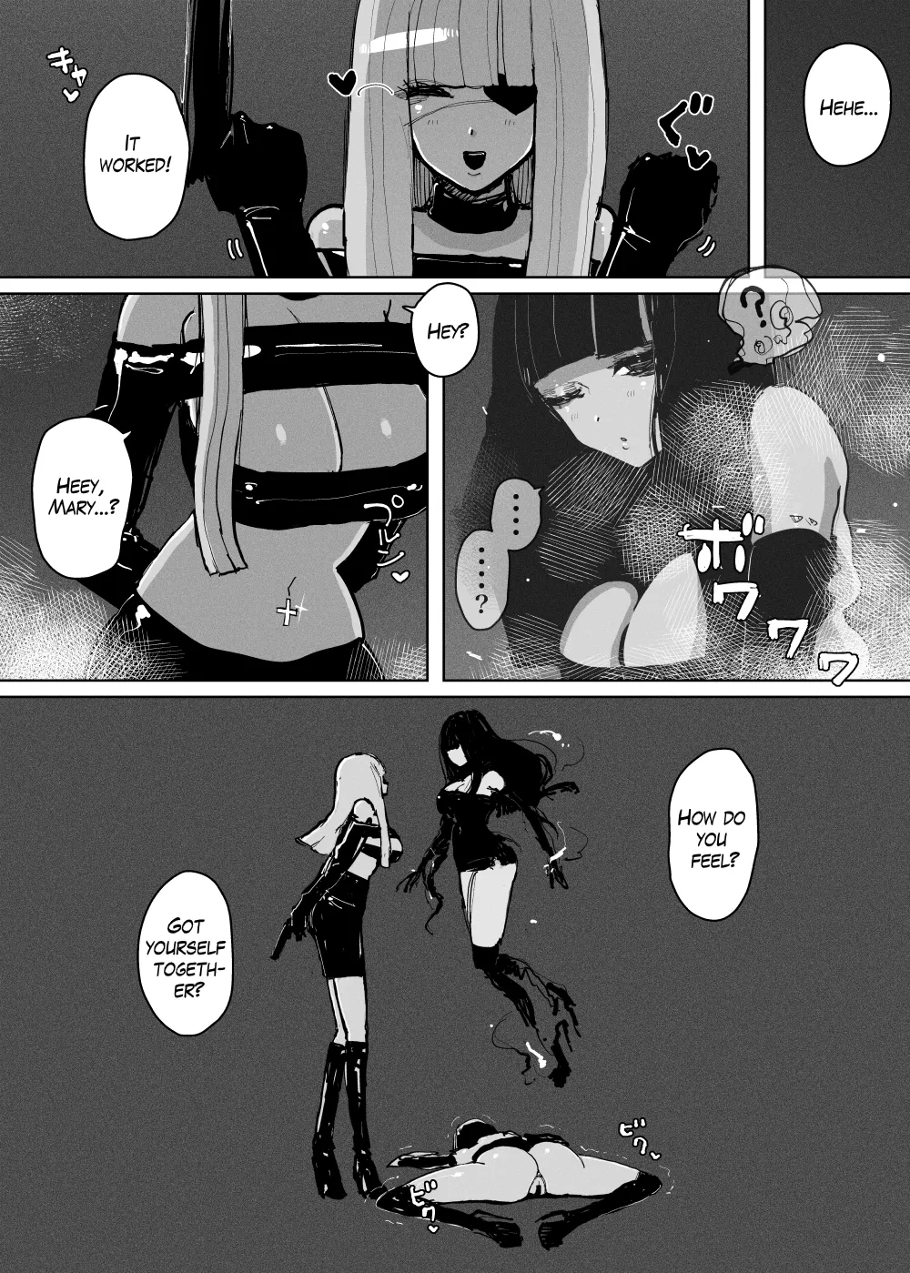 MAINTENANCE AFTERCARE page 13 original parody - gloves thigh high boots hentai manga - read online free