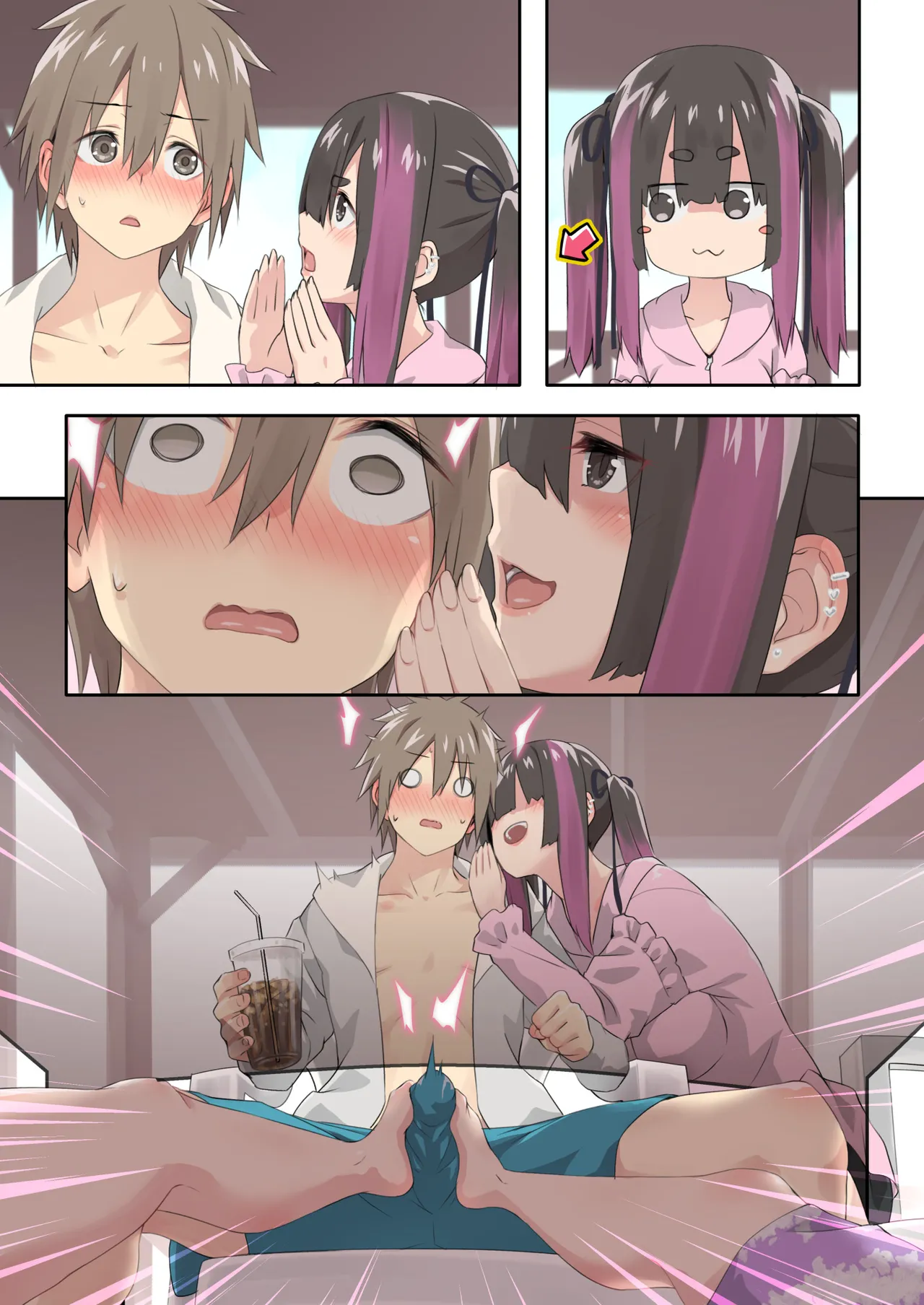 Gal Camp v page 102 original parody - big breasts swimsuit hentai manga - read online free