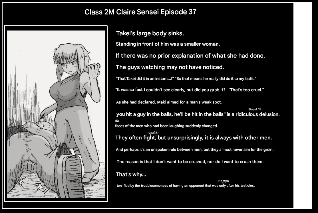 Doseijin page 37 original parody - rough translation femdom hentai manga - read online free