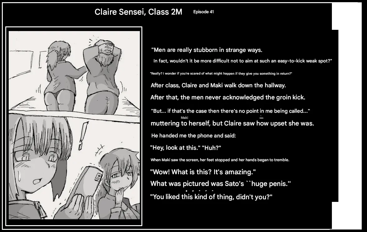 Doseijin page 41 original parody - rough translation femdom hentai manga - read online free