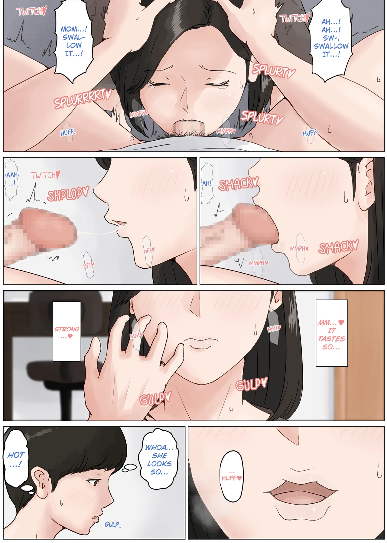[Horsetail] Kaa-san Janakya Dame Nanda!! 3 ~Natsuyasumi Zenpen~ | Mother and No Other!! 3 ~Summer Holiday First Part~ [No Transparency] [English] page 11 original parody - sole female sole male hentai manga - read online free