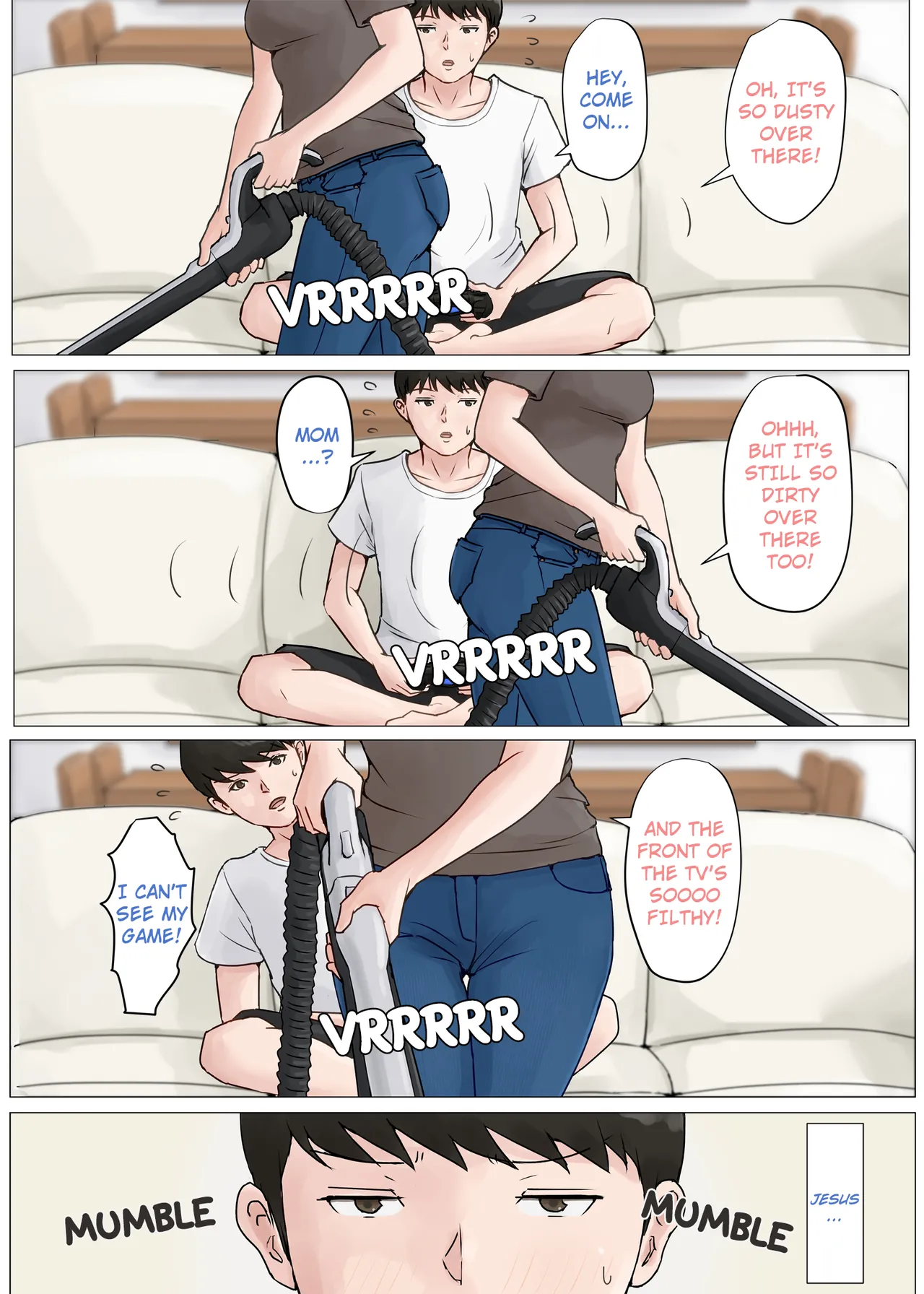 [Horsetail] Kaa-san Janakya Dame Nanda!! 3 ~Natsuyasumi Zenpen~ | Mother and No Other!! 3 ~Summer Holiday First Part~ [No Transparency] [English] page 16 original parody - milf swimsuit hentai manga - read online free