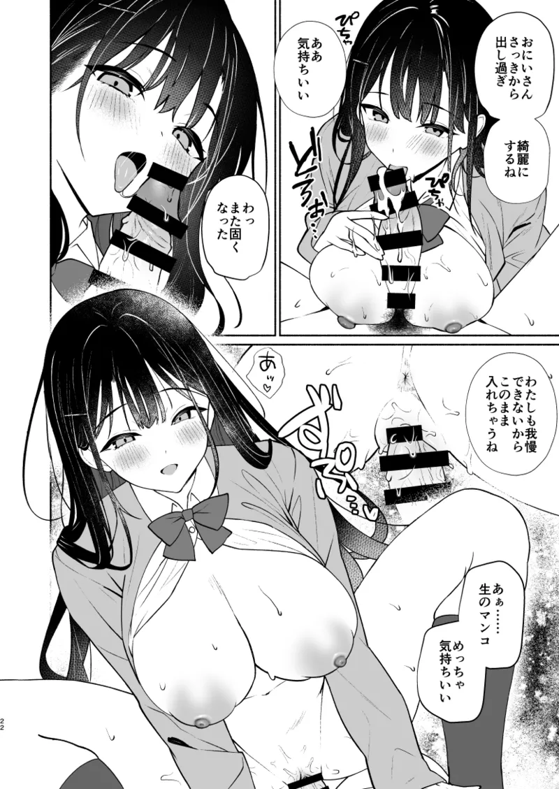Imouto no Tomodachi ga Ichiban Kimochi 1 + 2 page 20 original parody - big breasts schoolgirl uniform hentai manga - read online free
