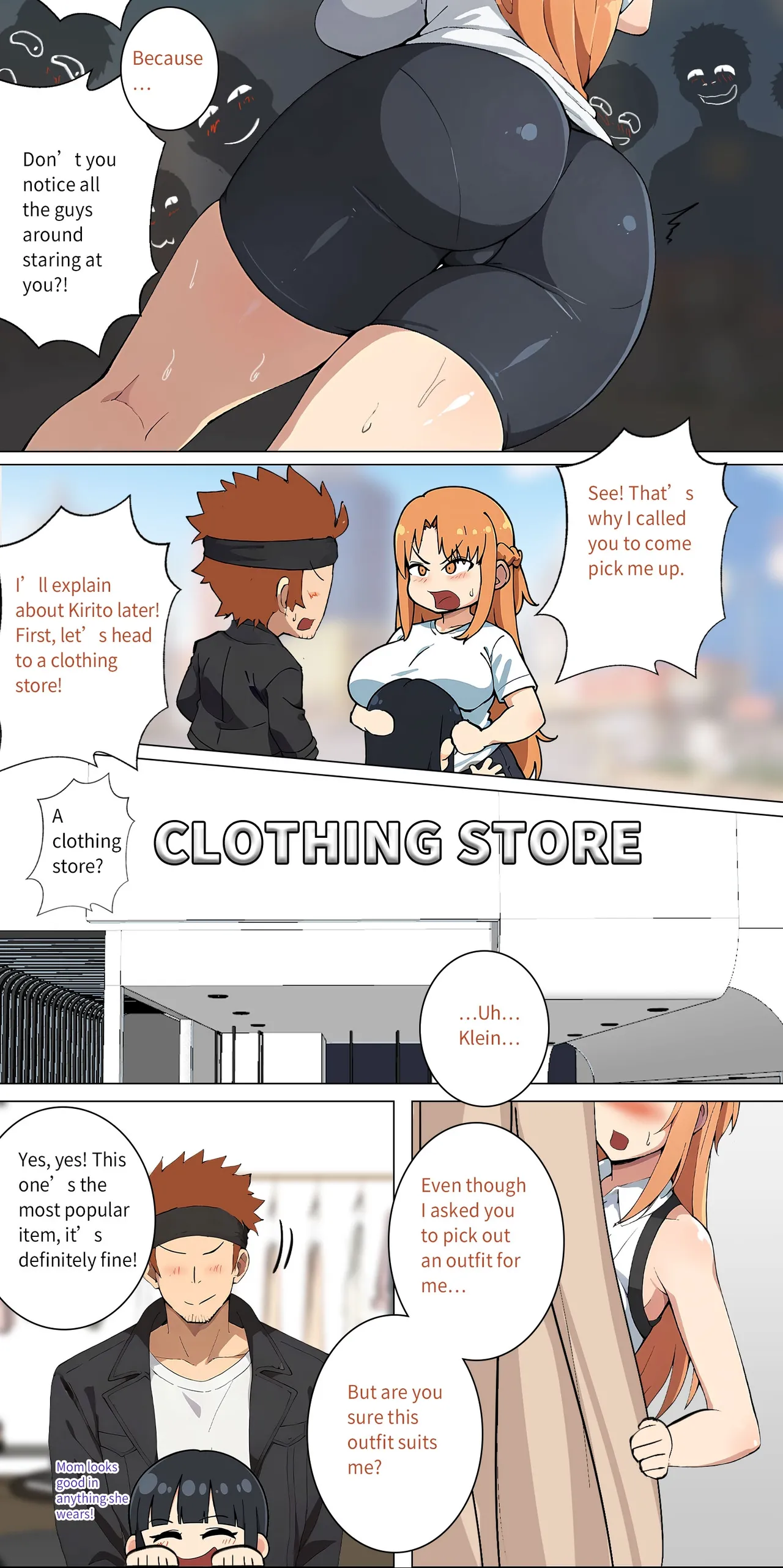 Asuna family 1-36 page 145 featuring yui sword art online parody - milf big breasts hentai manga - read online free