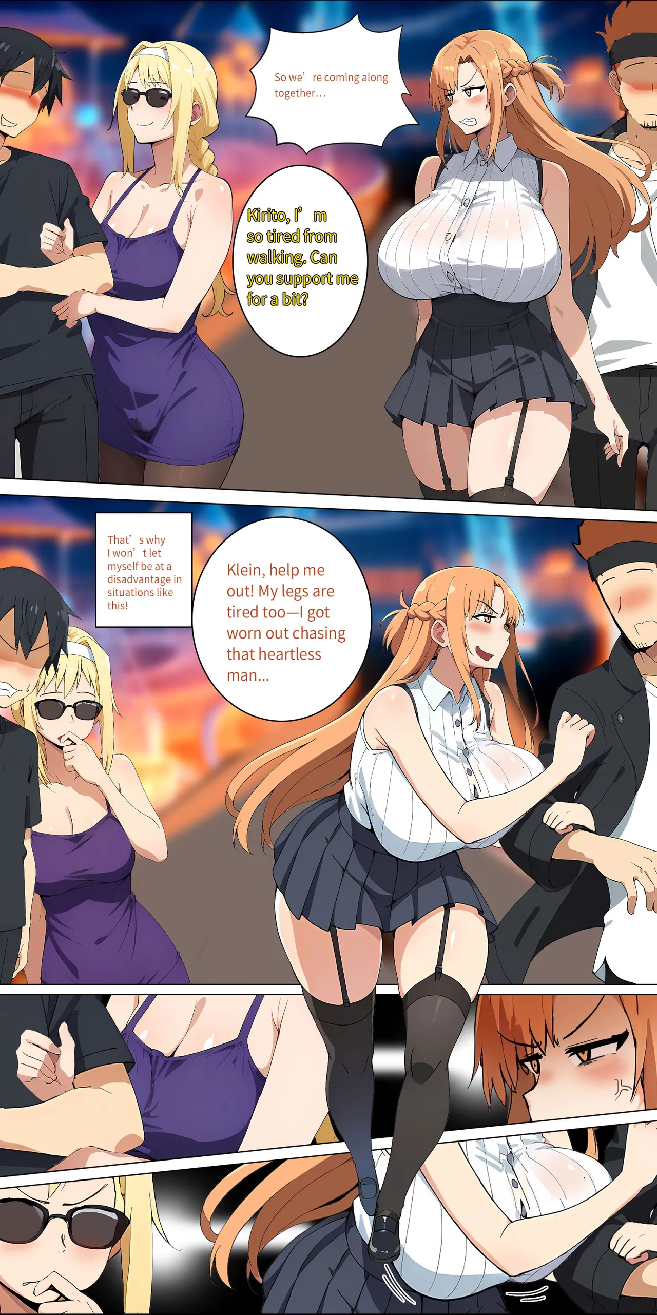 Asuna family 1-36 page 148 featuring yui sword art online parody - milf big breasts hentai manga - read online free
