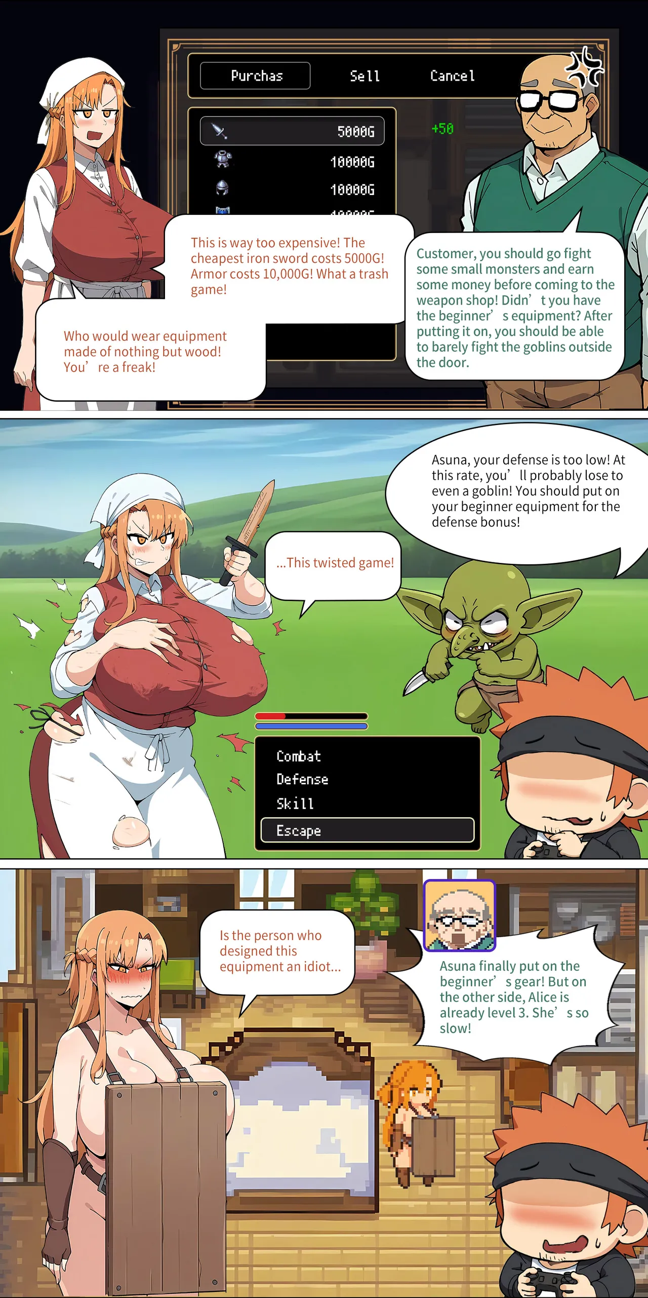 Asuna family 1-36 page 190 featuring asuna yuuki sword art online parody - full color big breasts hentai manga - read online free