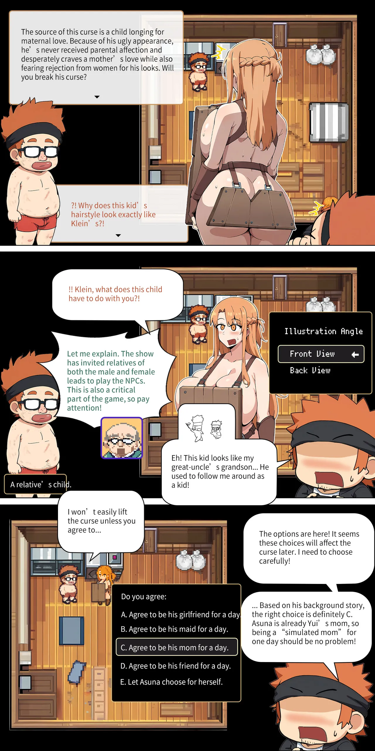 Asuna family 1-36 page 194 featuring yui sword art online parody - milf big breasts hentai manga - read online free