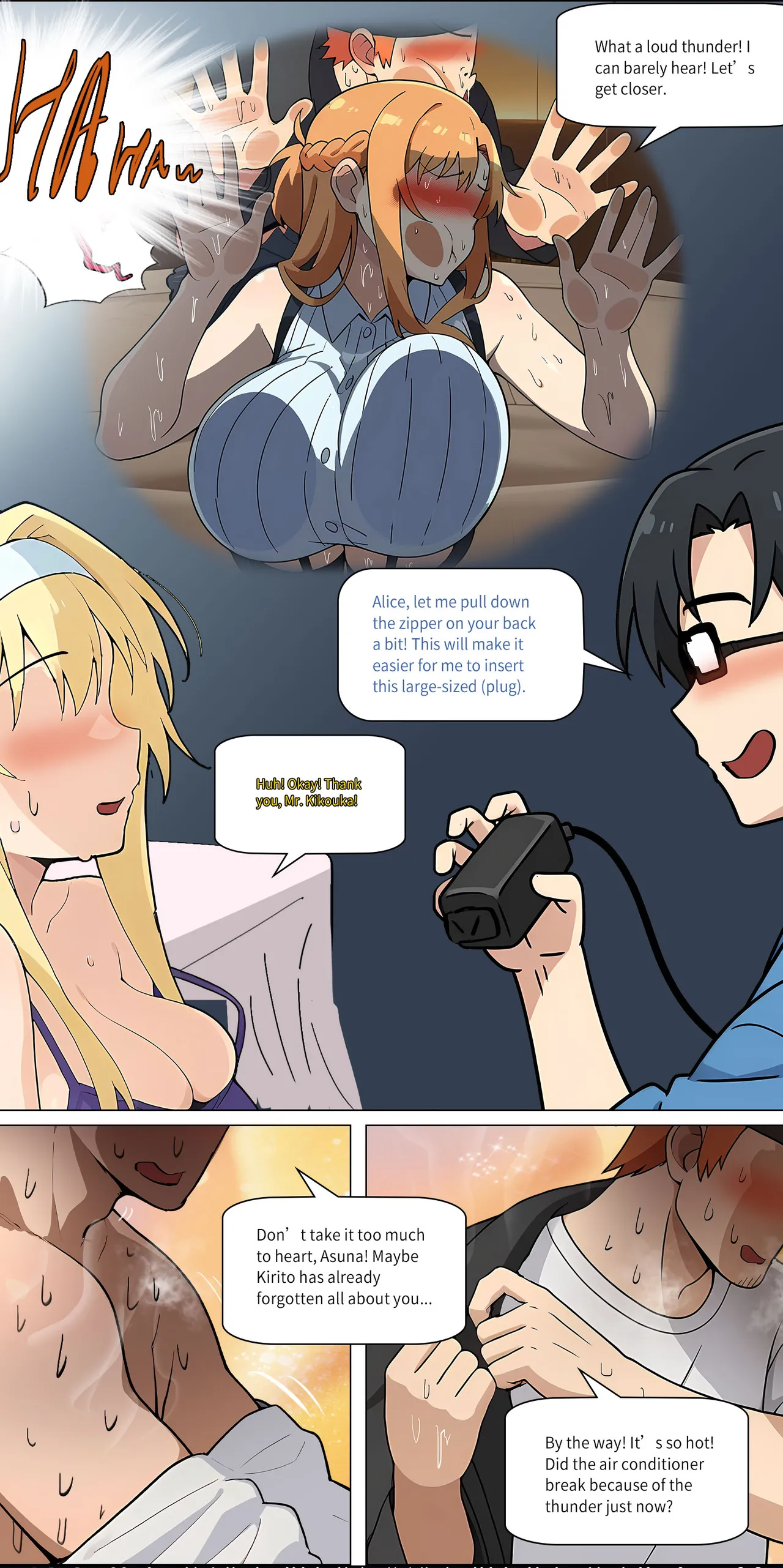 Asuna family 1-36 page 323 featuring yui sword art online parody - milf big breasts hentai manga - read online free