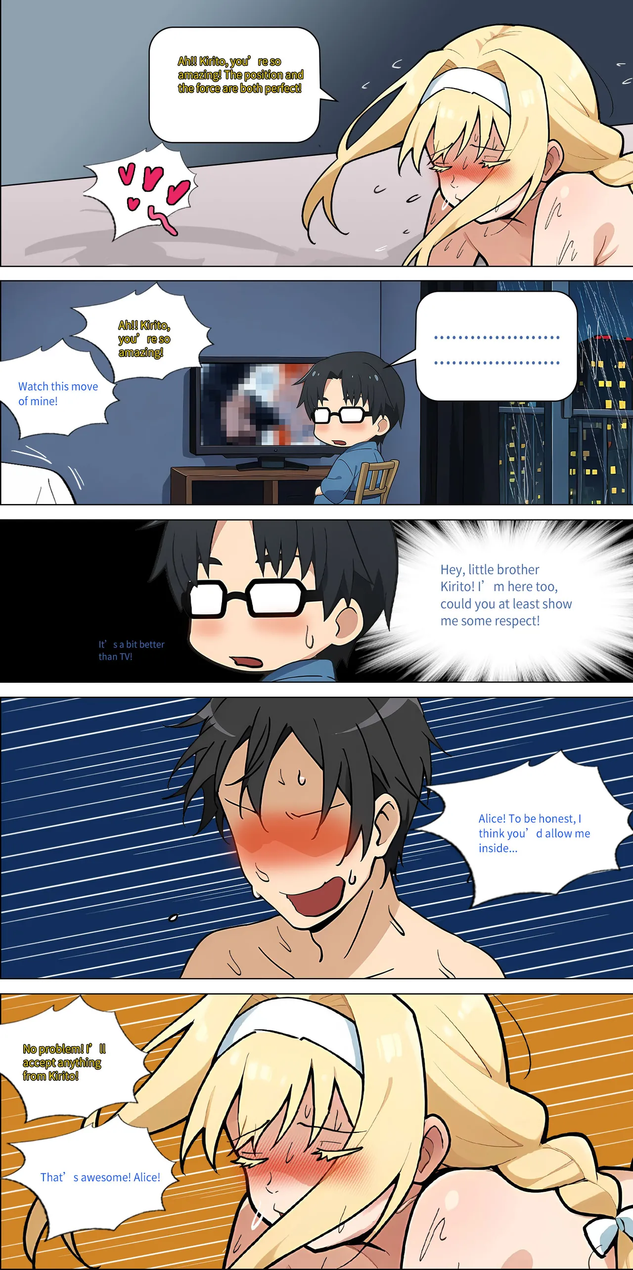 Asuna family 1-36 page 342 featuring yui sword art online parody - milf big breasts hentai manga - read online free