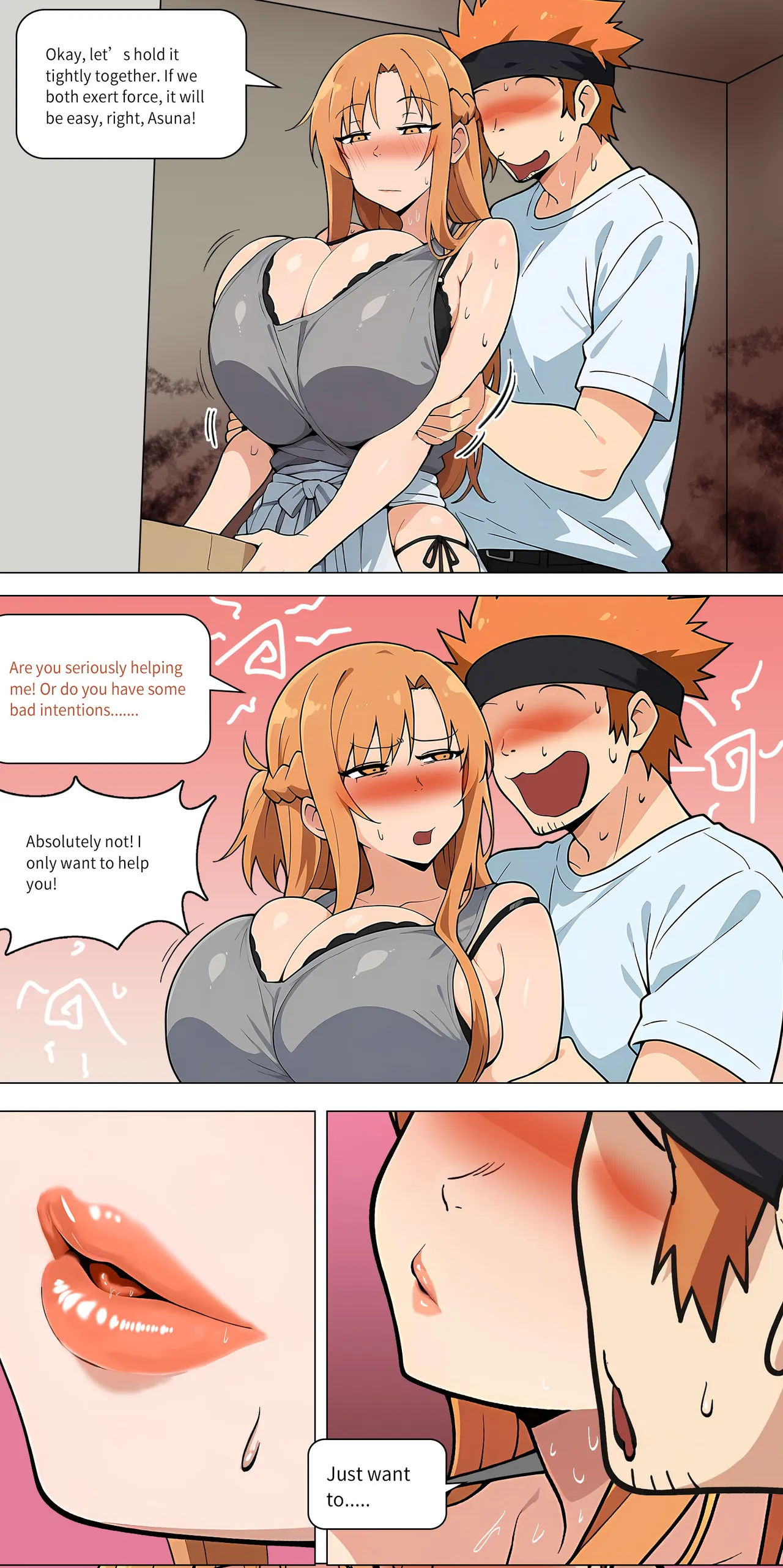Asuna family 1-36 page 372 featuring asuna yuuki sword art online parody - full color big breasts hentai manga - read online free