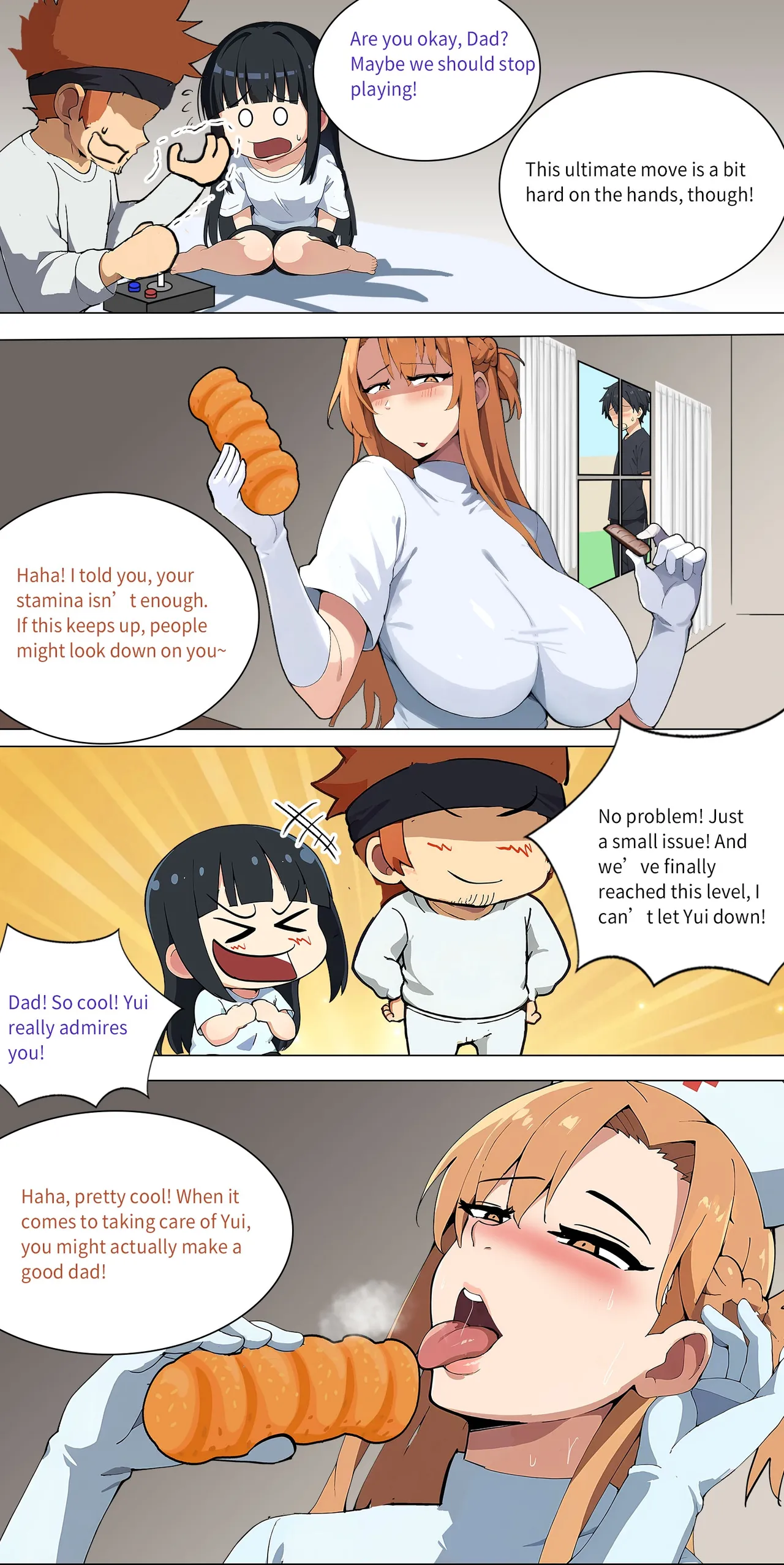 Asuna family 1-36 page 95 featuring yui sword art online parody - milf big breasts hentai manga - read online free