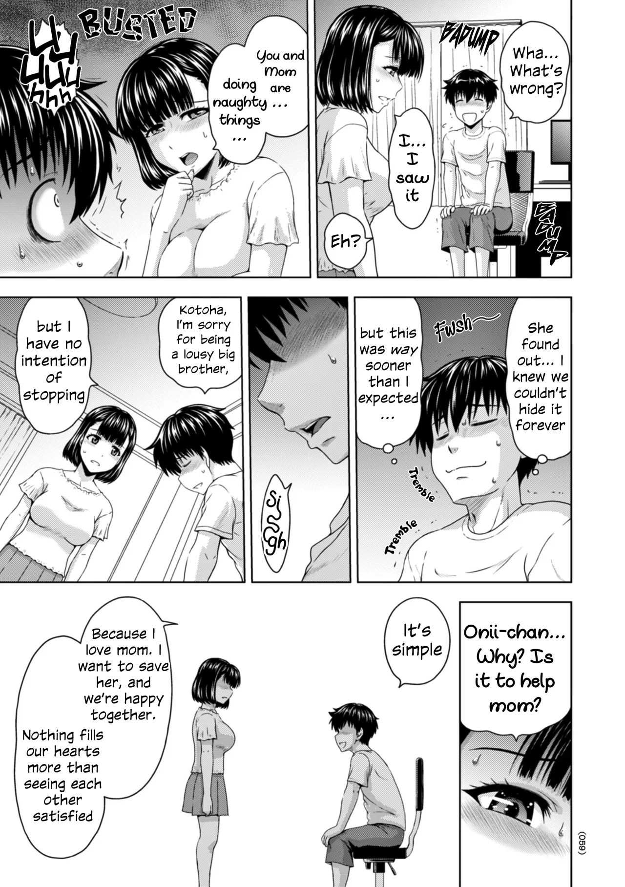 Honjitsu mo Haha to Imouto no Choukyou Hiyori | Another Good Day to Train my Mother and Little Sister Ch. 3-4 page 23 - bdsm milf hentai manga - read online free