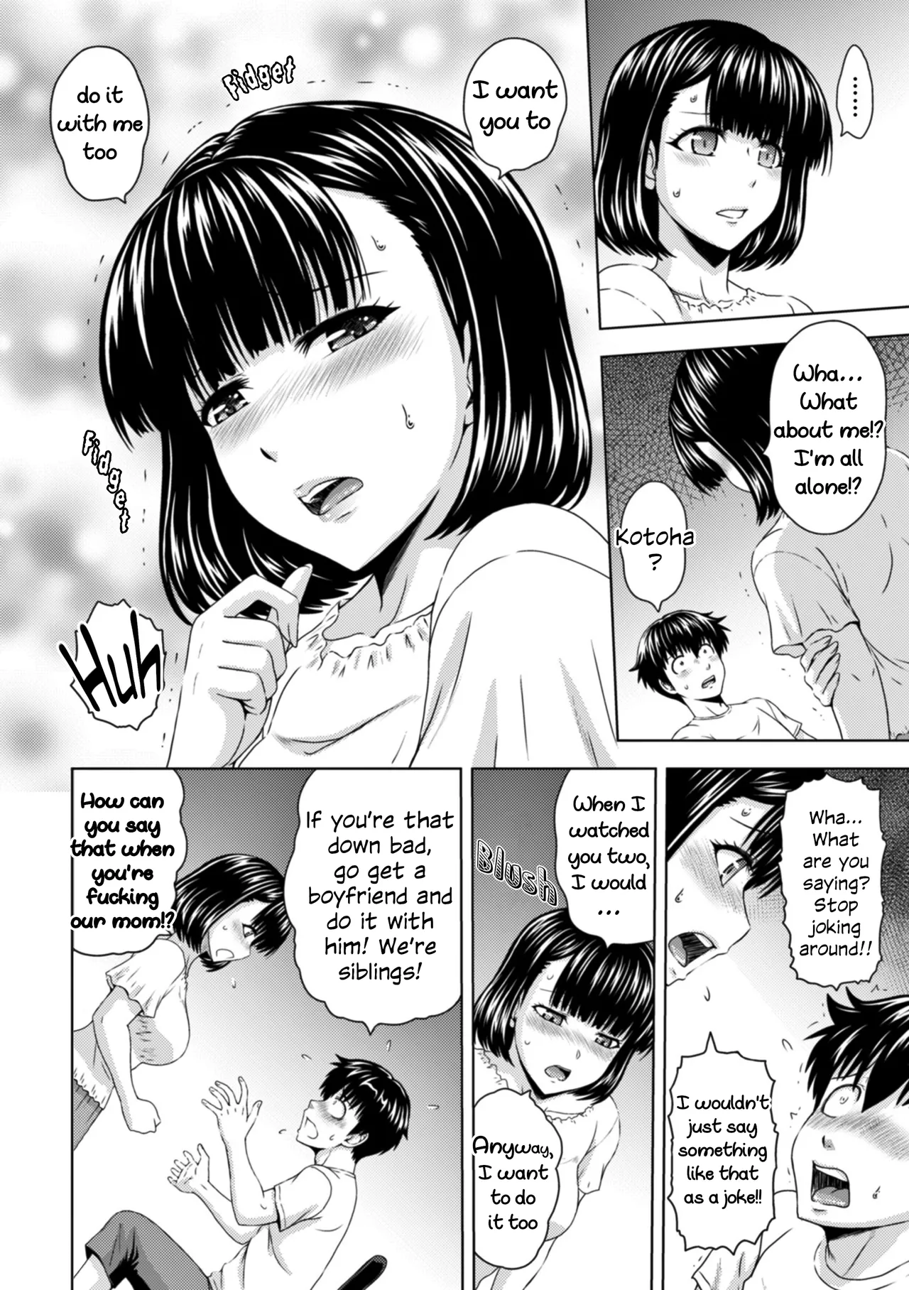 Honjitsu mo Haha to Imouto no Choukyou Hiyori | Another Good Day to Train my Mother and Little Sister Ch. 3-4 page 24 - bdsm milf hentai manga - read online free