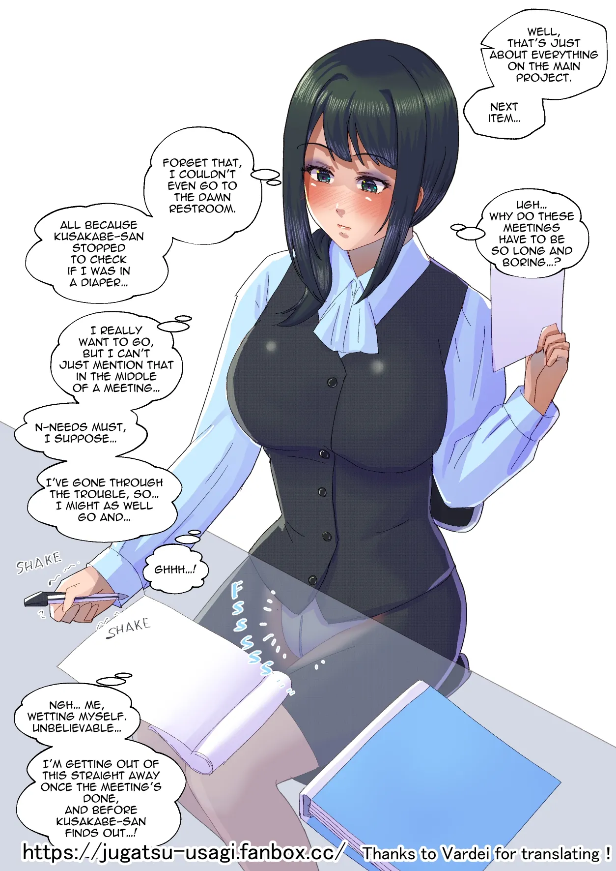 Kouhai no Iinari Baby | Kouhai’s Pushover Baby page 9 original parody - full color big breasts hentai manga - read online free