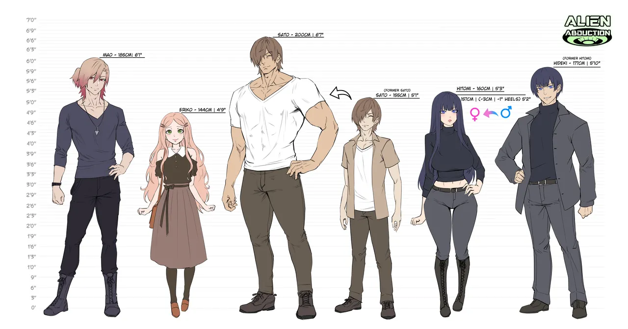 Alien abduction page 133 original parody - swimsuit bikini hentai manga - read online free