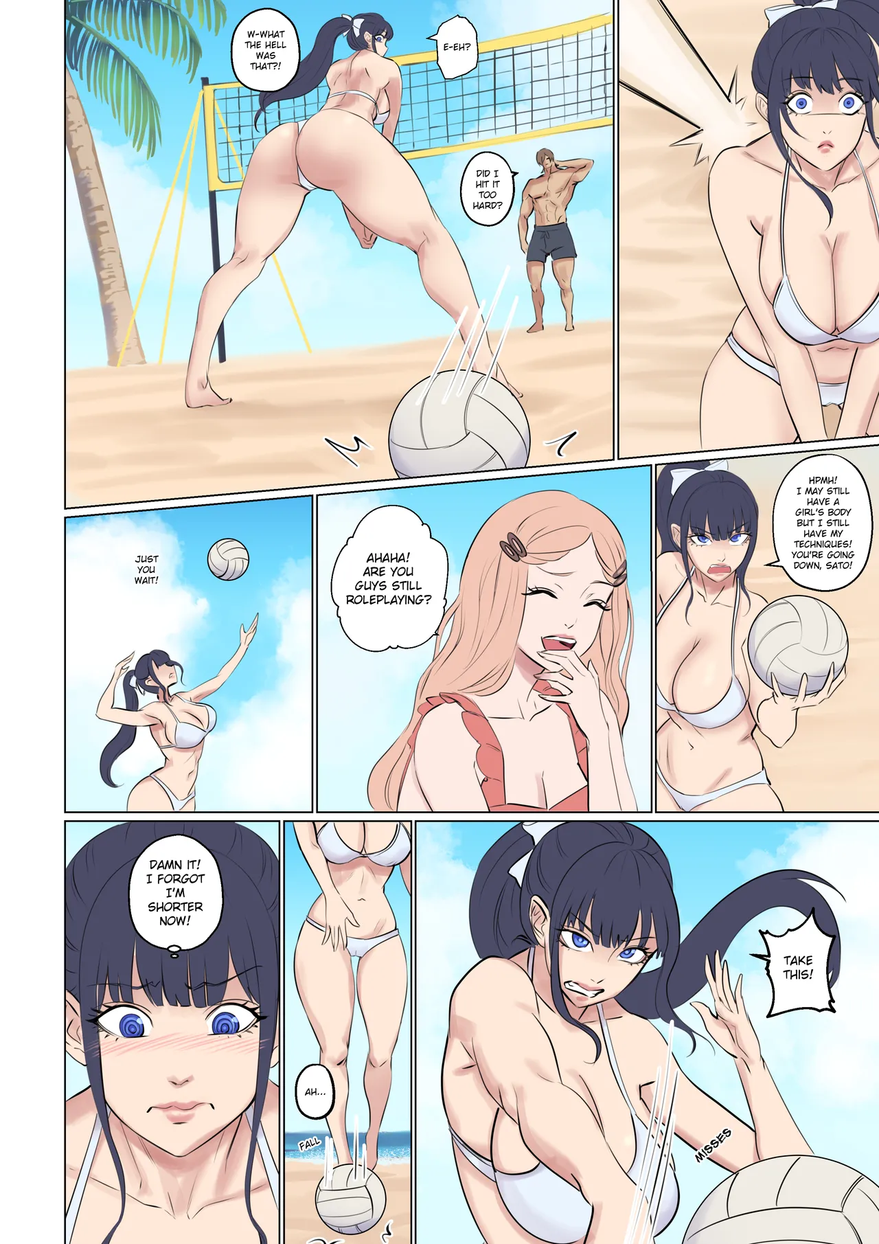 Alien abduction page 33 original parody - swimsuit bikini hentai manga - read online free