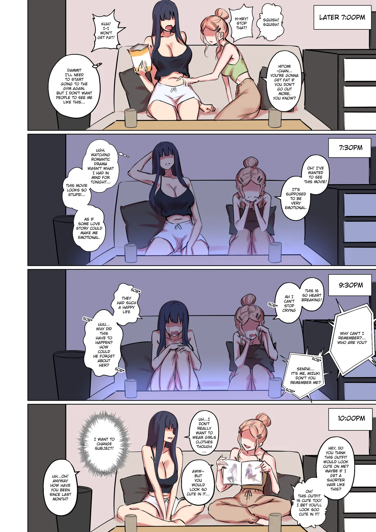 Alien abduction page 65 original parody - swimsuit bikini hentai manga - read online free