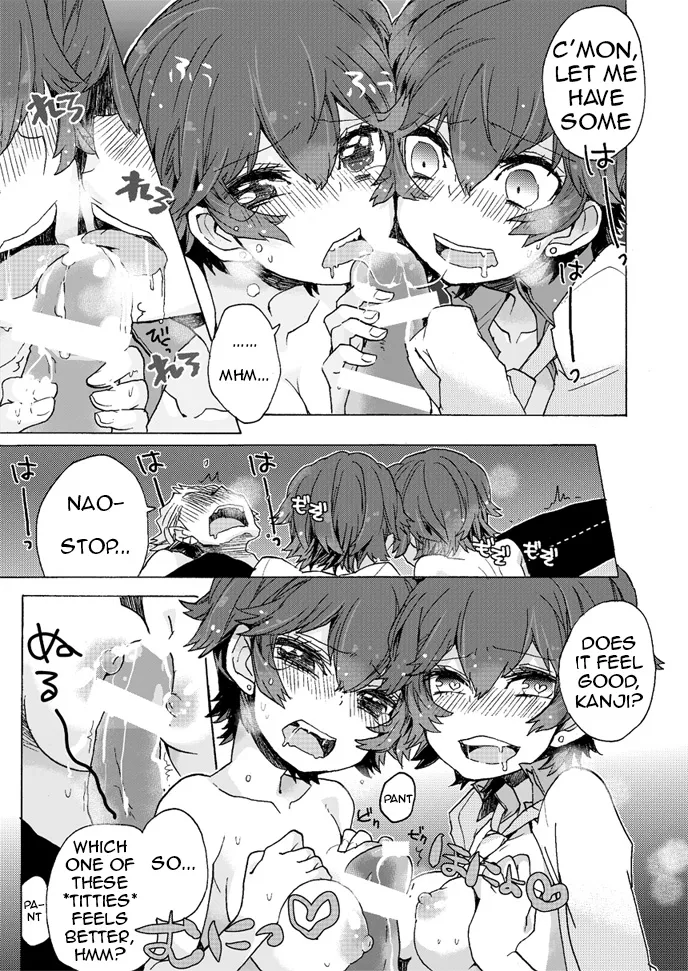 I Just Want to Grow Up page 12 featuring naoto shirogane persona 4 parody - sole male nakadashi hentai manga - read online free