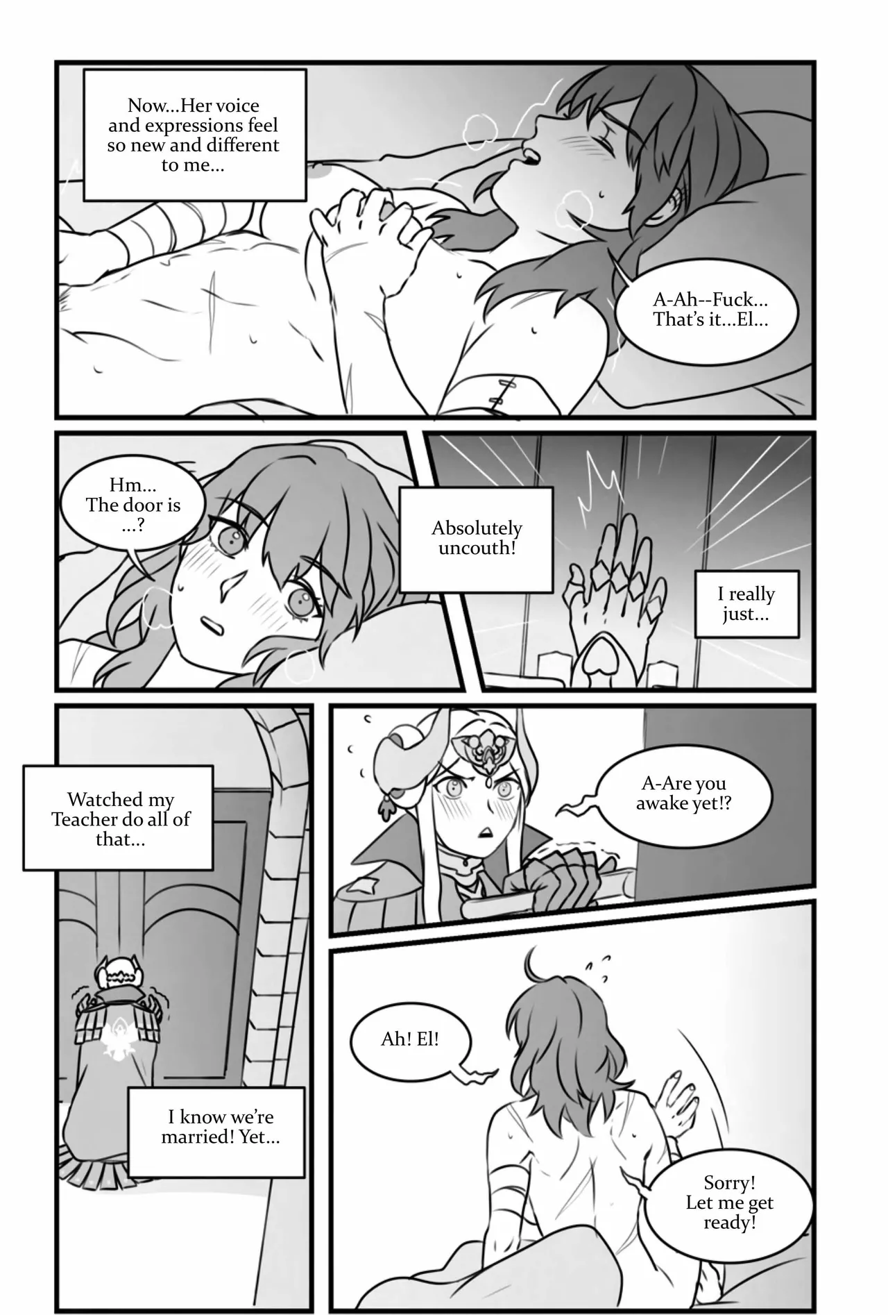 My Heart's a Secret page 42 featuring byleth eisner fire emblem parody - strap-on females only hentai manga - read online free