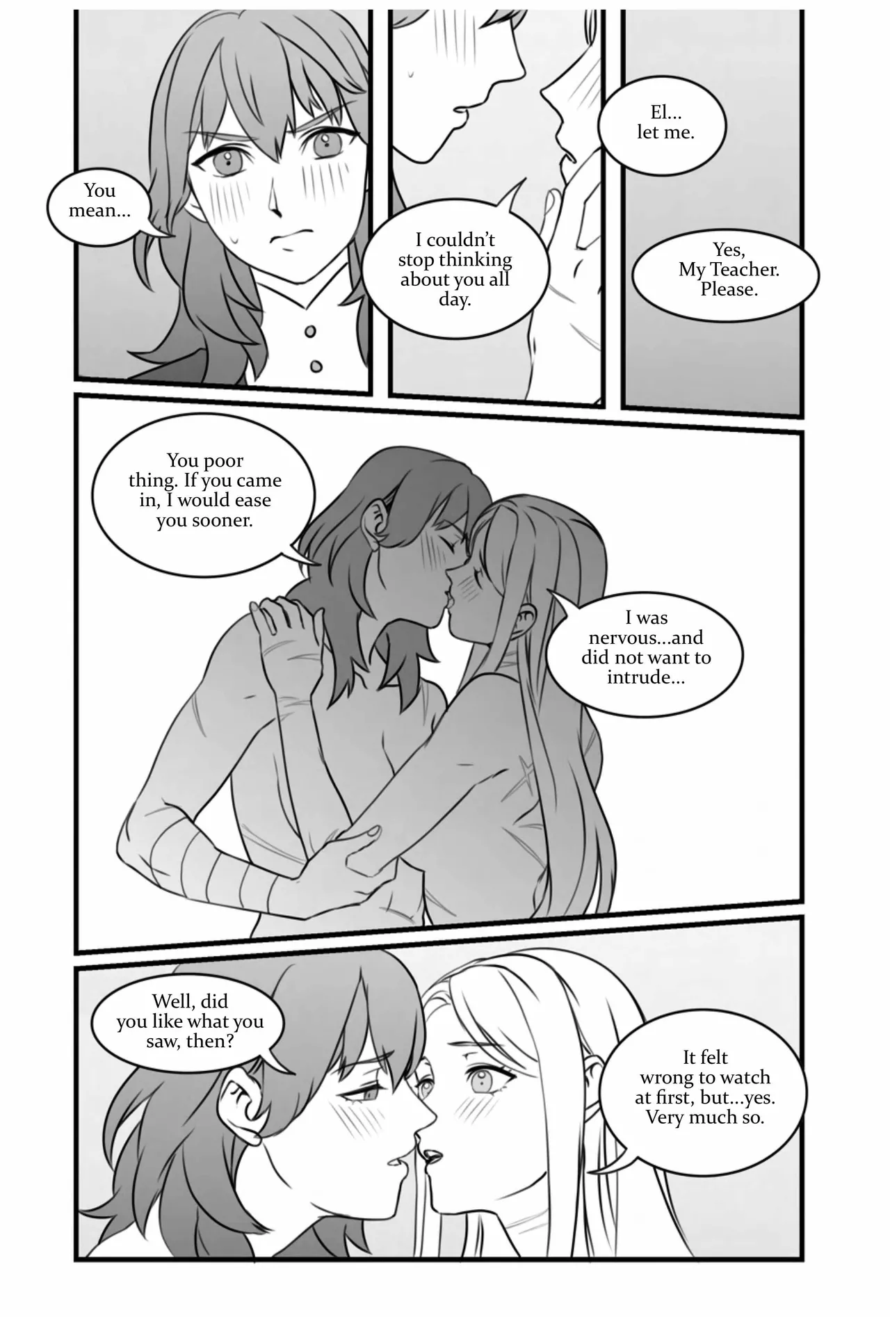 My Heart's a Secret page 56 featuring byleth eisner fire emblem parody - strap-on females only hentai manga - read online free