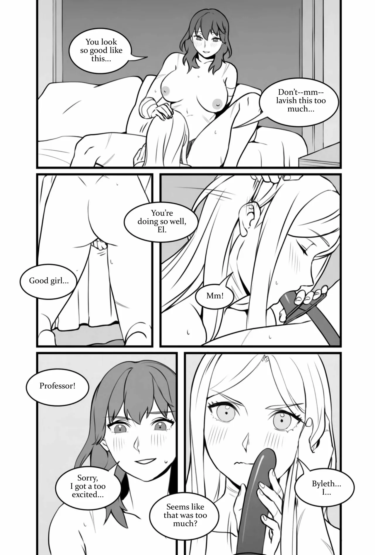My Heart's a Secret page 62 featuring byleth eisner fire emblem parody - yuri females only hentai manga - read online free