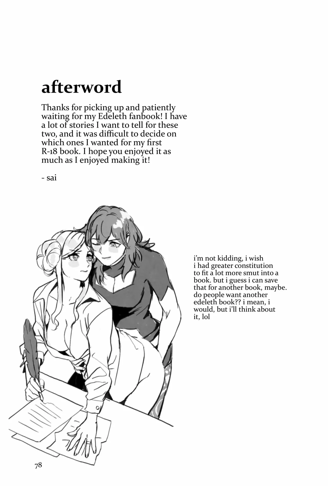 My Heart's a Secret page 78 featuring byleth eisner fire emblem parody - yuri females only hentai manga - read online free