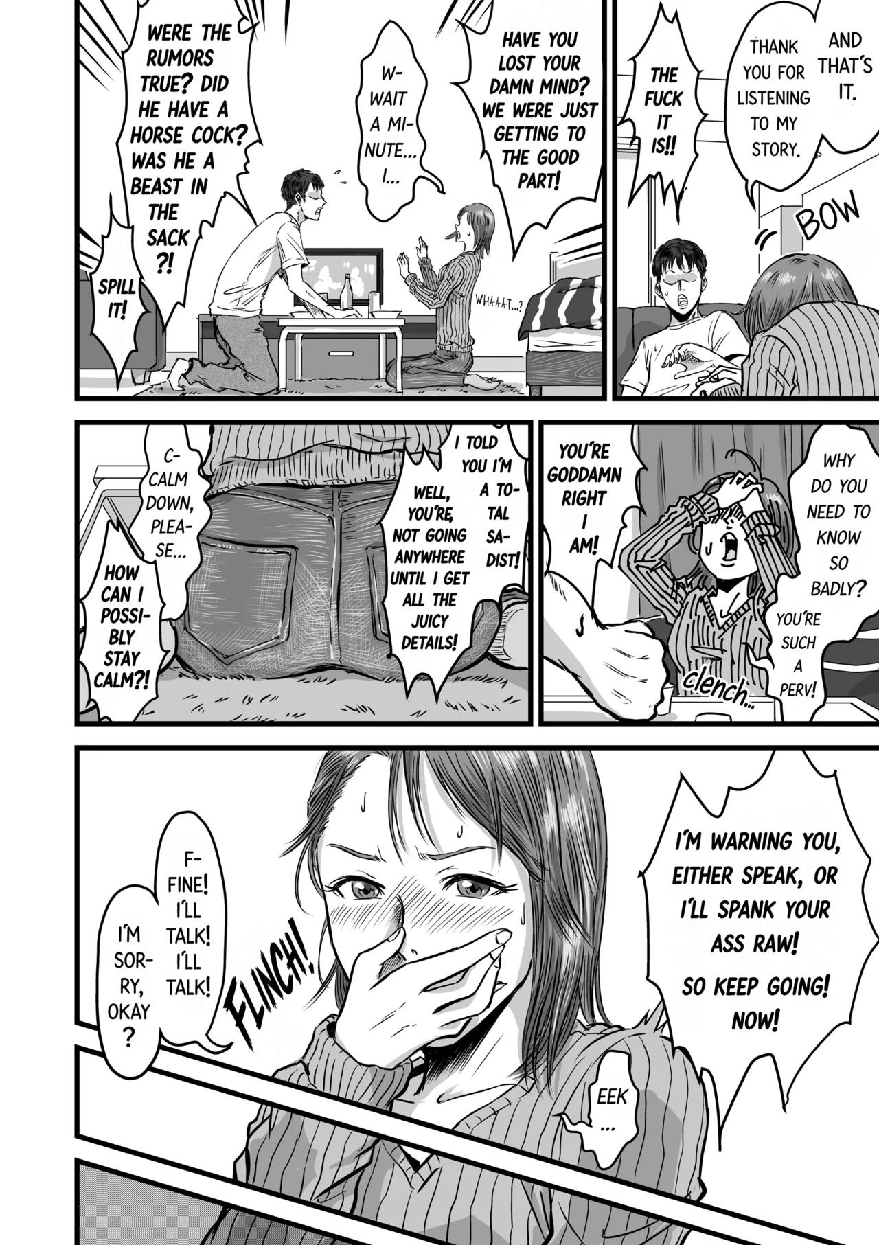 Onna Tomodachi no Uwaki Kokuhaku | My Friend Confessed to Cheating page 14 original parody - sole female uncensored hentai manga - read online free