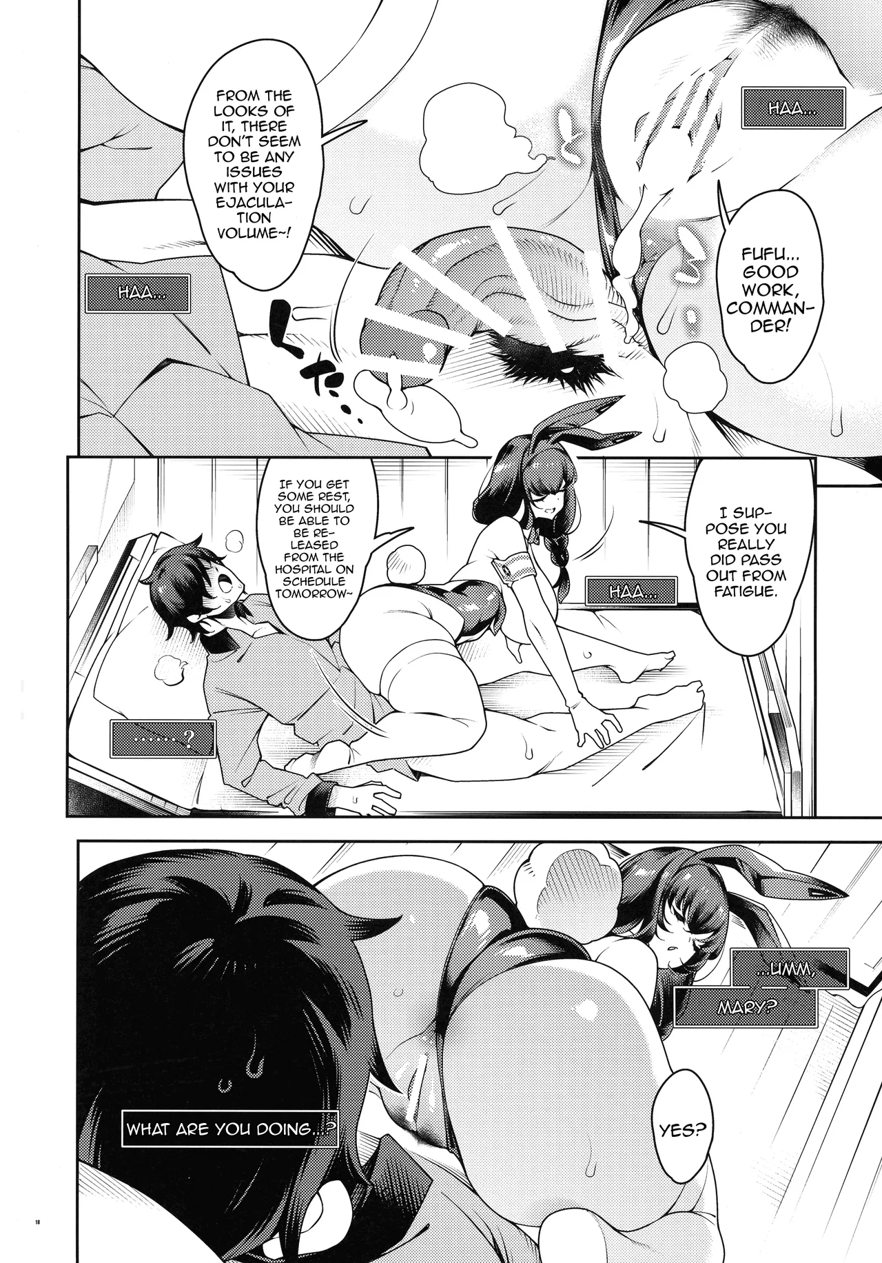 Ecchi de Bunny de Oisha-san | The Lewd Bunny Doctor - Page 18