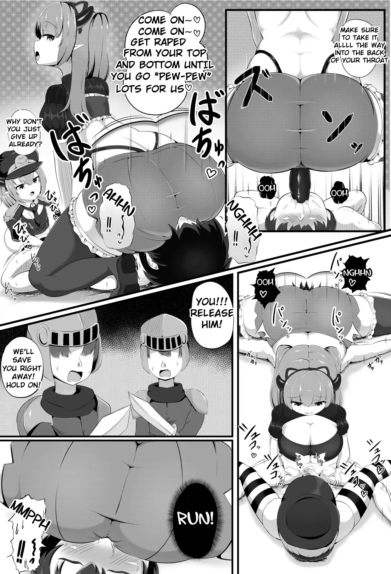Gasoline Chahan (Edogawa Nitro King)] The Succubus Army Invasion: The Fall of the Royal Capital page 10 original parody - gloves thigh high boots hentai manga - read online free