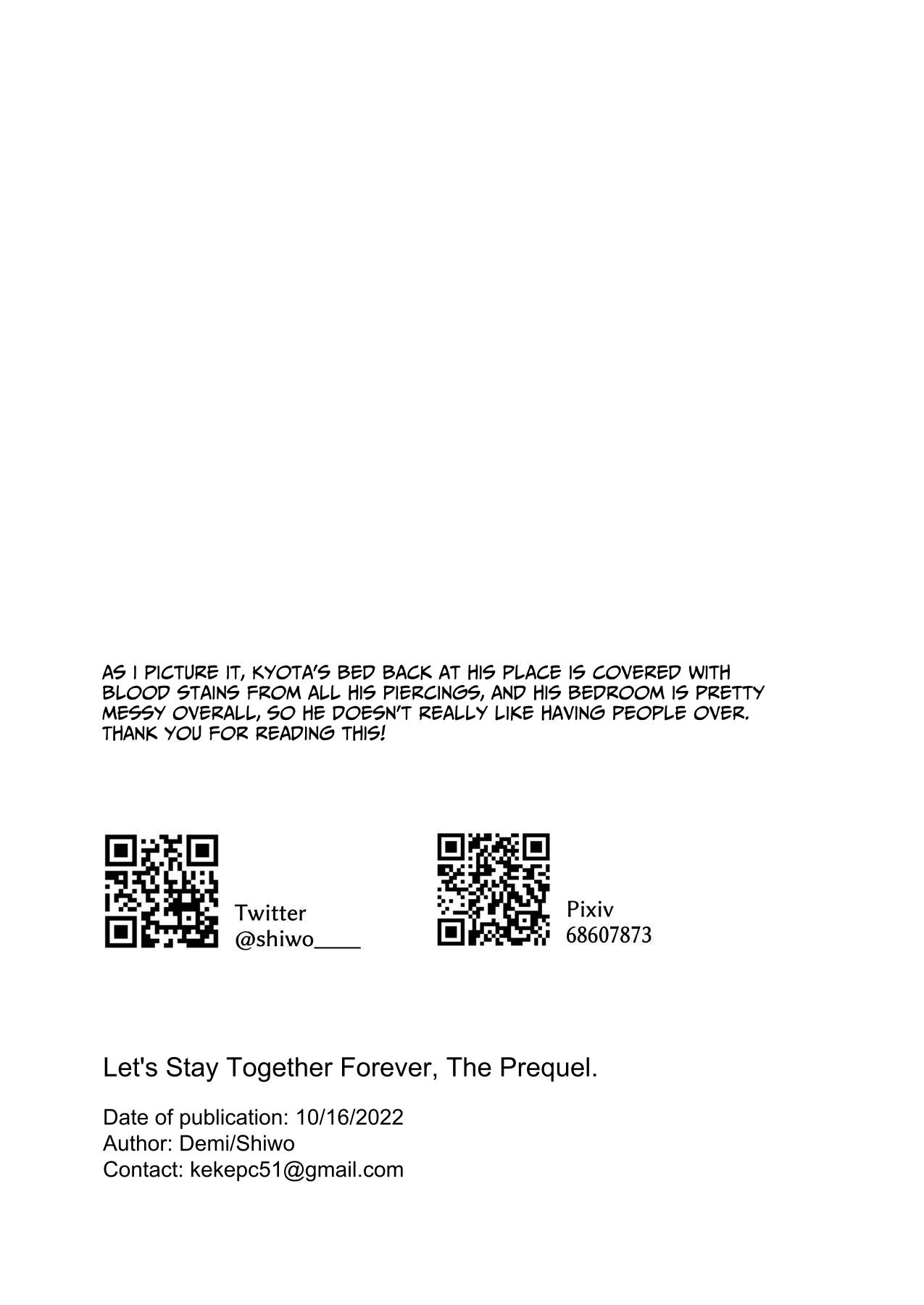 Let's Stay Together Forever, The Prequel page 37 original parody - handjob piercing hentai manga - read online free