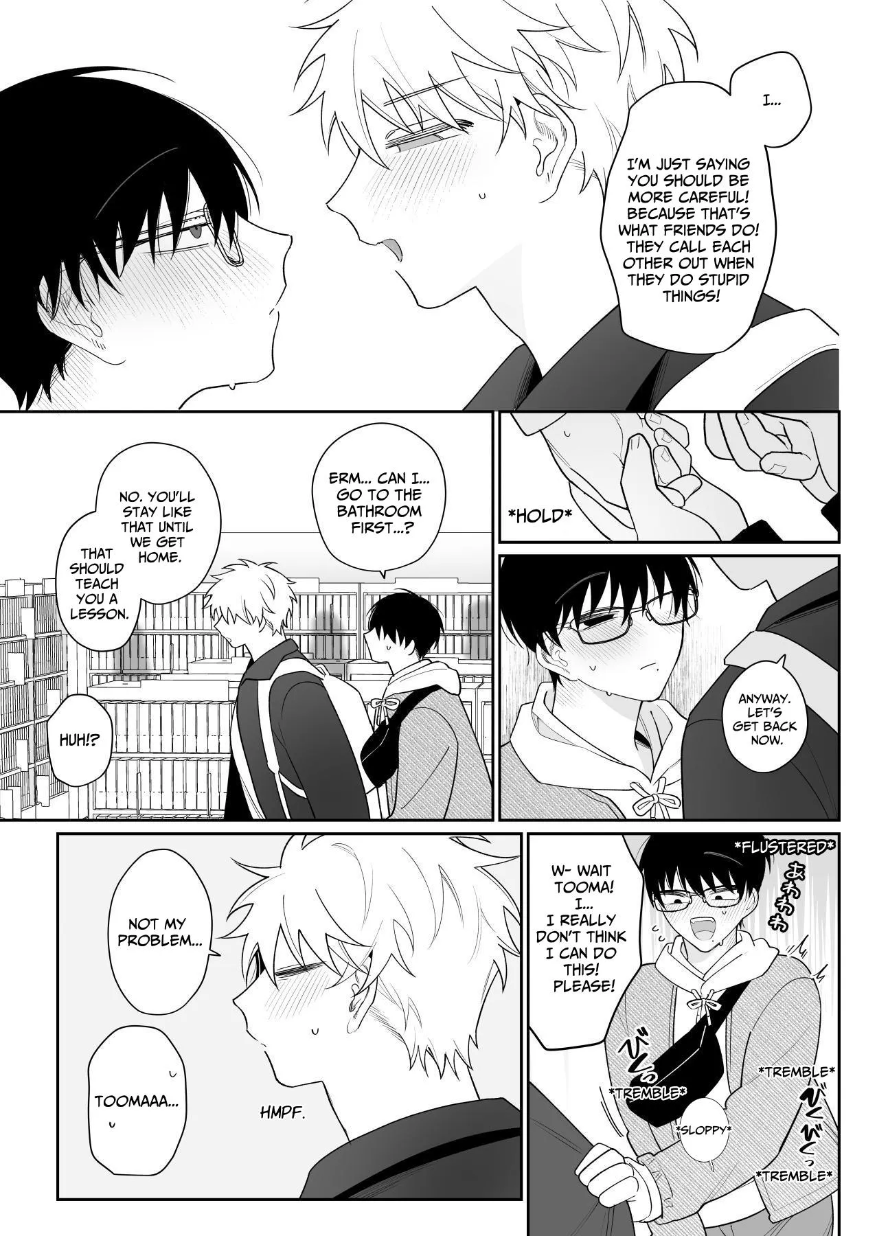 Yurukute Zakokute Naka no Ii Tomodachi 2 | My Loose And Noob Best Friend 2 page 15 original parody - nakadashi glasses hentai manga - read online free