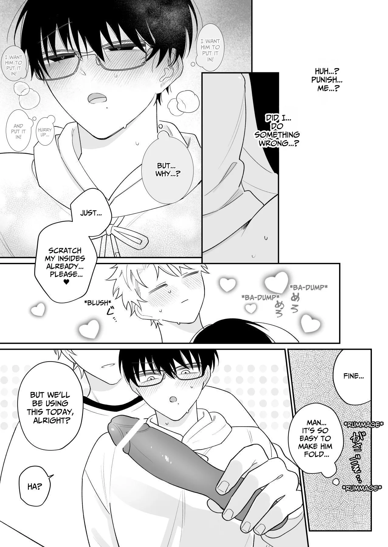 Yurukute Zakokute Naka no Ii Tomodachi 2 | My Loose And Noob Best Friend 2 page 23 original parody - handjob glasses hentai manga - read online free