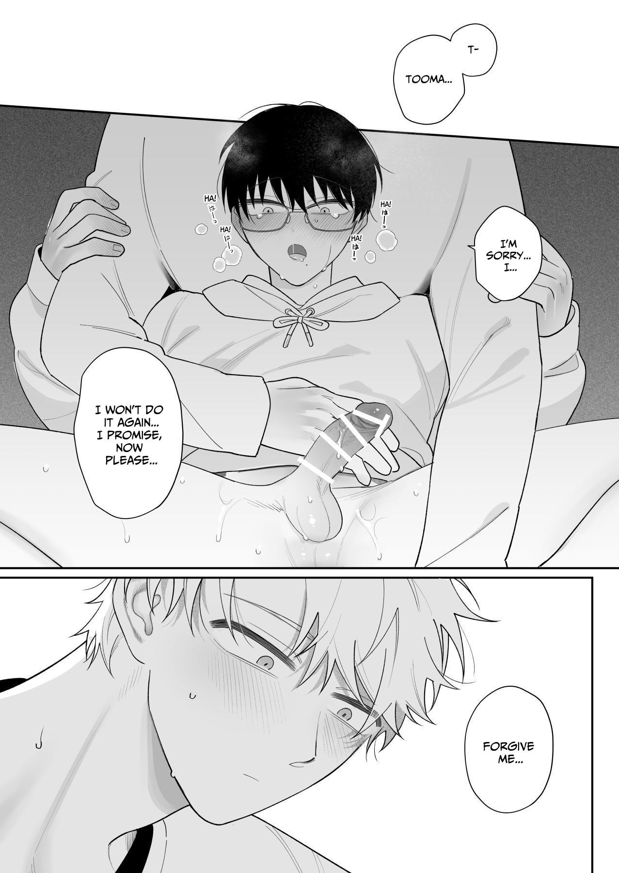 Yurukute Zakokute Naka no Ii Tomodachi 2 | My Loose And Noob Best Friend 2 page 33 original parody - handjob glasses hentai manga - read online free