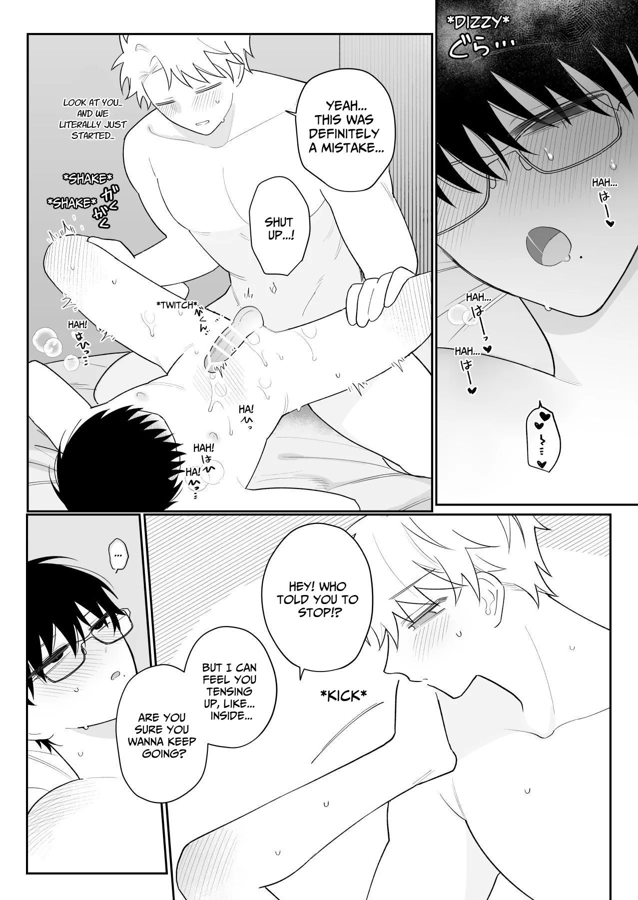 Yurukute Zakokute Naka no Ii Tomodachi 2 | My Loose And Noob Best Friend 2 page 38 original parody - nakadashi glasses hentai manga - read online free