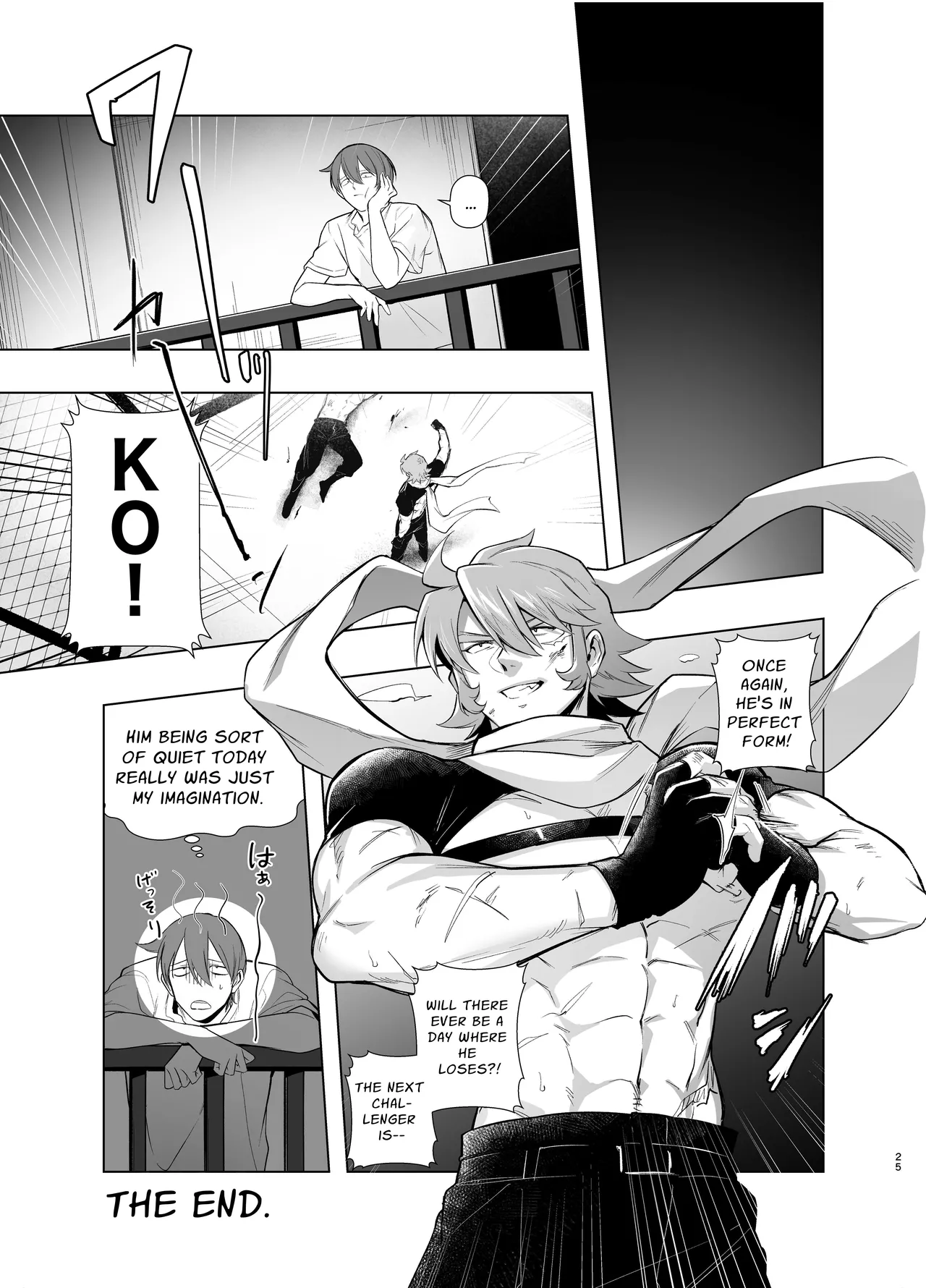 Who'd Have Thought The Strongest Man Would Once Again Get His Pussy Ploughed... page 24 original parody - nakadashi cunnilingus hentai manga - read online free
