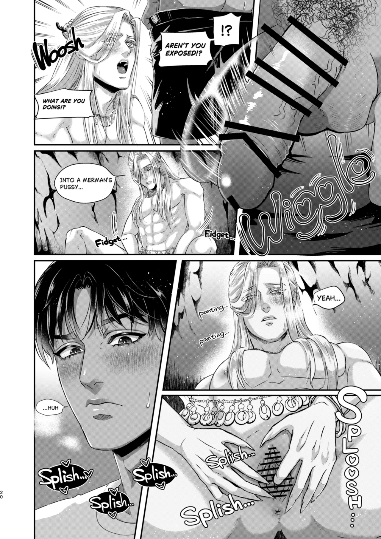 Beautiful merman is a cuntboy page 19 original parody - nakadashi x-ray hentai manga - read online free