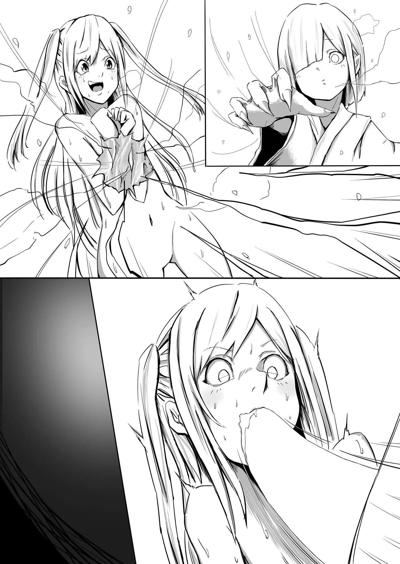 Gyaru to Yukionna page 24 original parody - schoolgirl uniform hentai manga - read online free