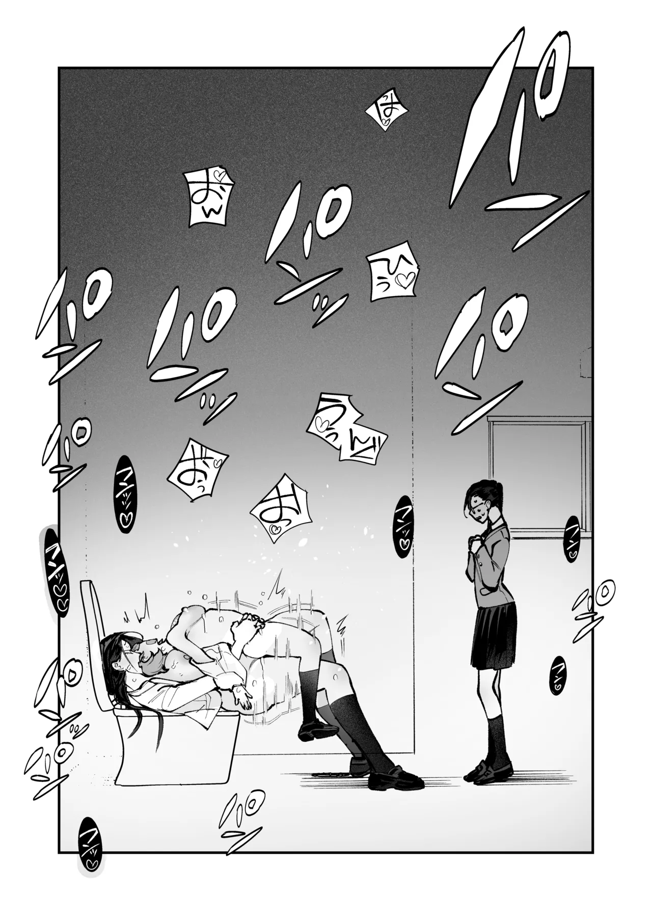 Haetate Futanari Haru, Kaitsuu-chuu page 65 original parody - futanari glasses hentai manga - read online free