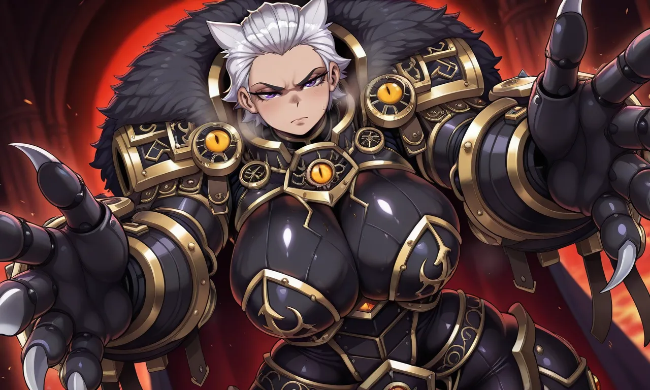 Warhammer 40k - Fem-Horus daidoujipv ai generated - Page 16