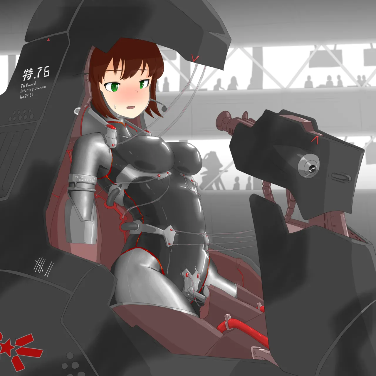 pasmo2勢 page 51 - bodysuit tentacles hentai manga - read online free