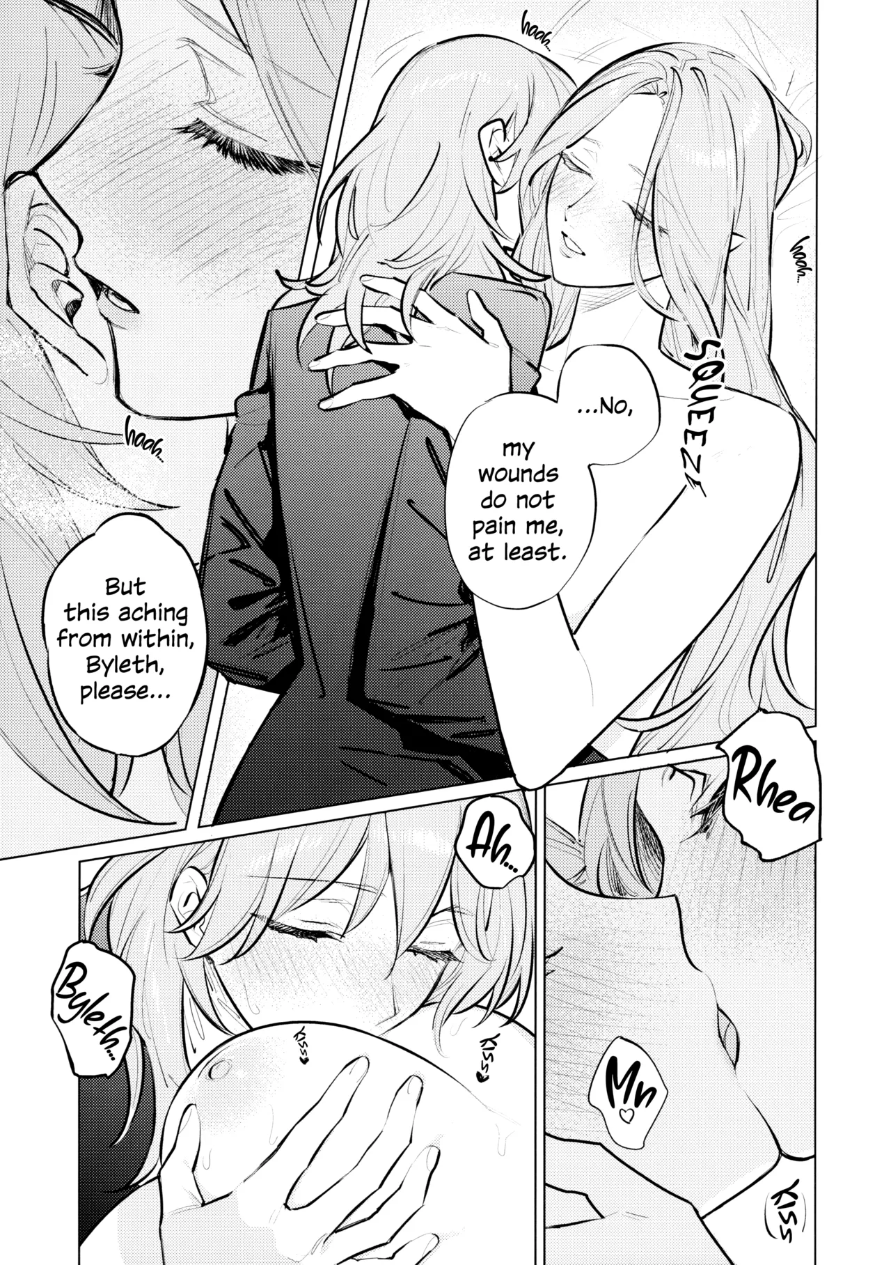 Yawarakai Uroko | Gentle Scales page 26 featuring byleth eisner fire emblem parody - yuri kissing hentai manga - read online free