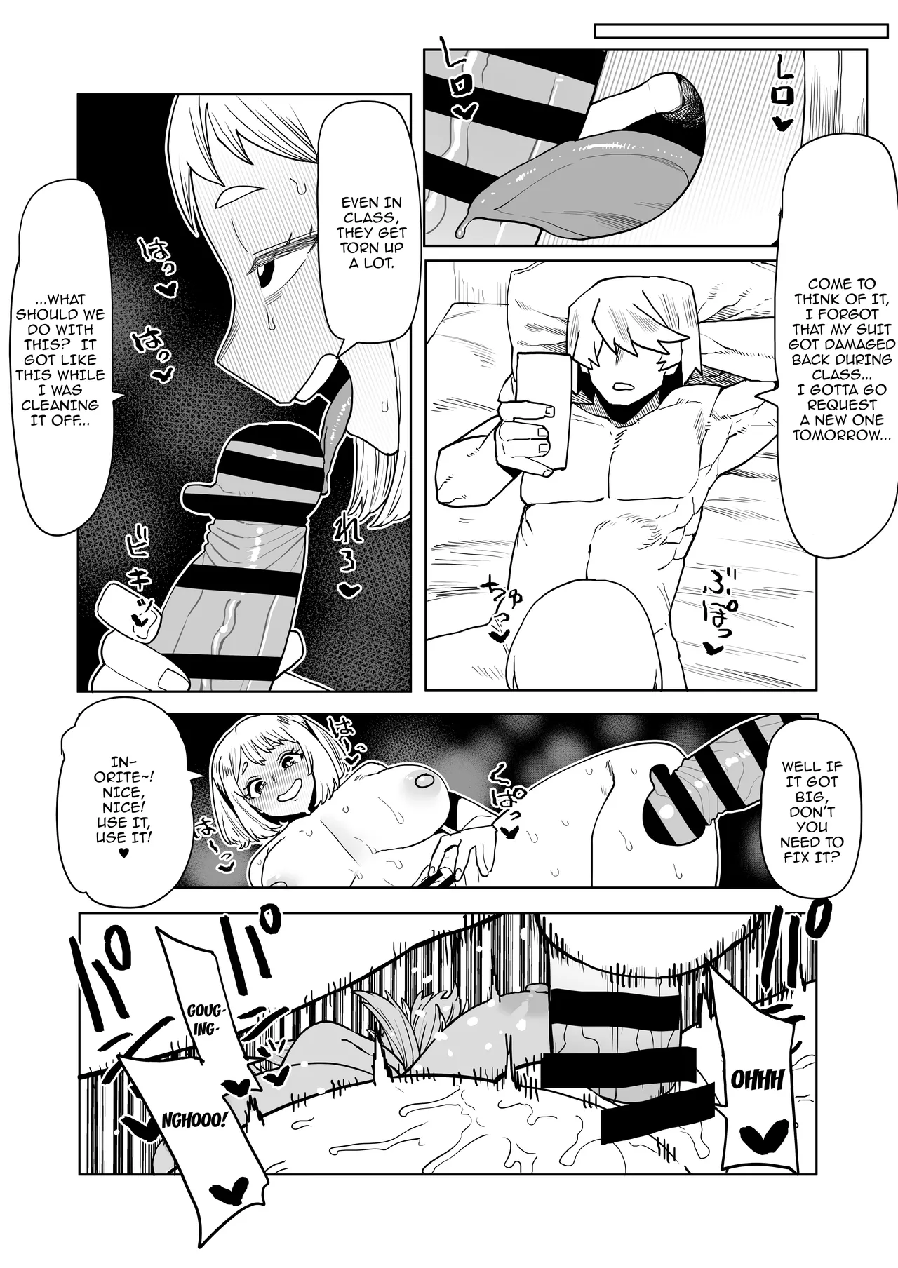 Teisou Gyakuten no Hero Academia | Inverted Morality Hero Academia page 306 featuring tooru hagakure my hero academia parody - sole female sole male hentai manga - read online free