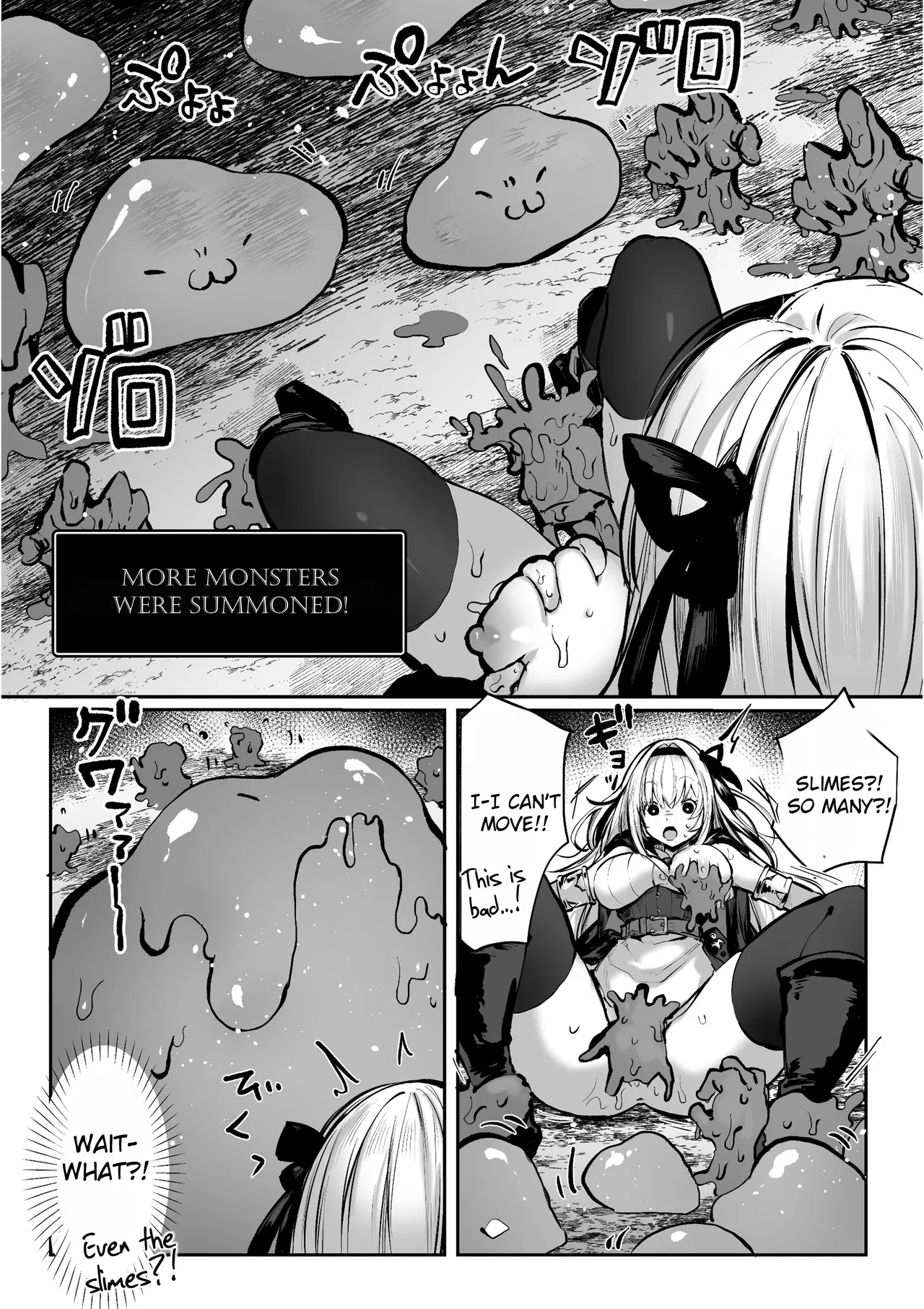[Pirates Cat] Sei naru Kenja de Gomennasai ~Dai 1 Shou Gaman Shinai to Dame Nanoni~ | Sorry I Became a Sacred Sage ♥ Chapter 1 - Even Though I Have to Hold Back [English] [Rei Scans] [Digital] page 36 original parody - handjob slime hentai manga - read online free