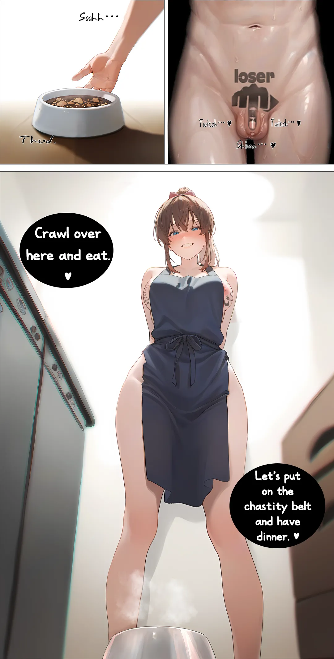 My sweet Wife 1 page 47 - rough translation ai generated hentai manga - read online free