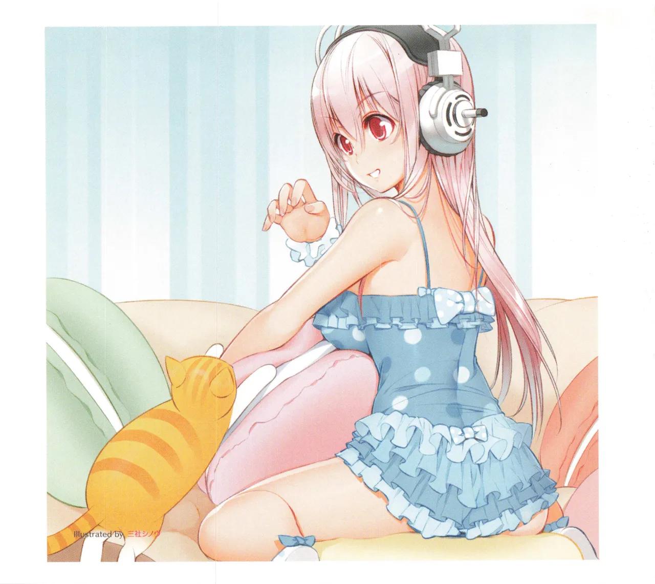 Sonicomi Limited Edition Super Sonico Private Book page 33 featuring suzu fujimi - artbook hentai manga - read online free