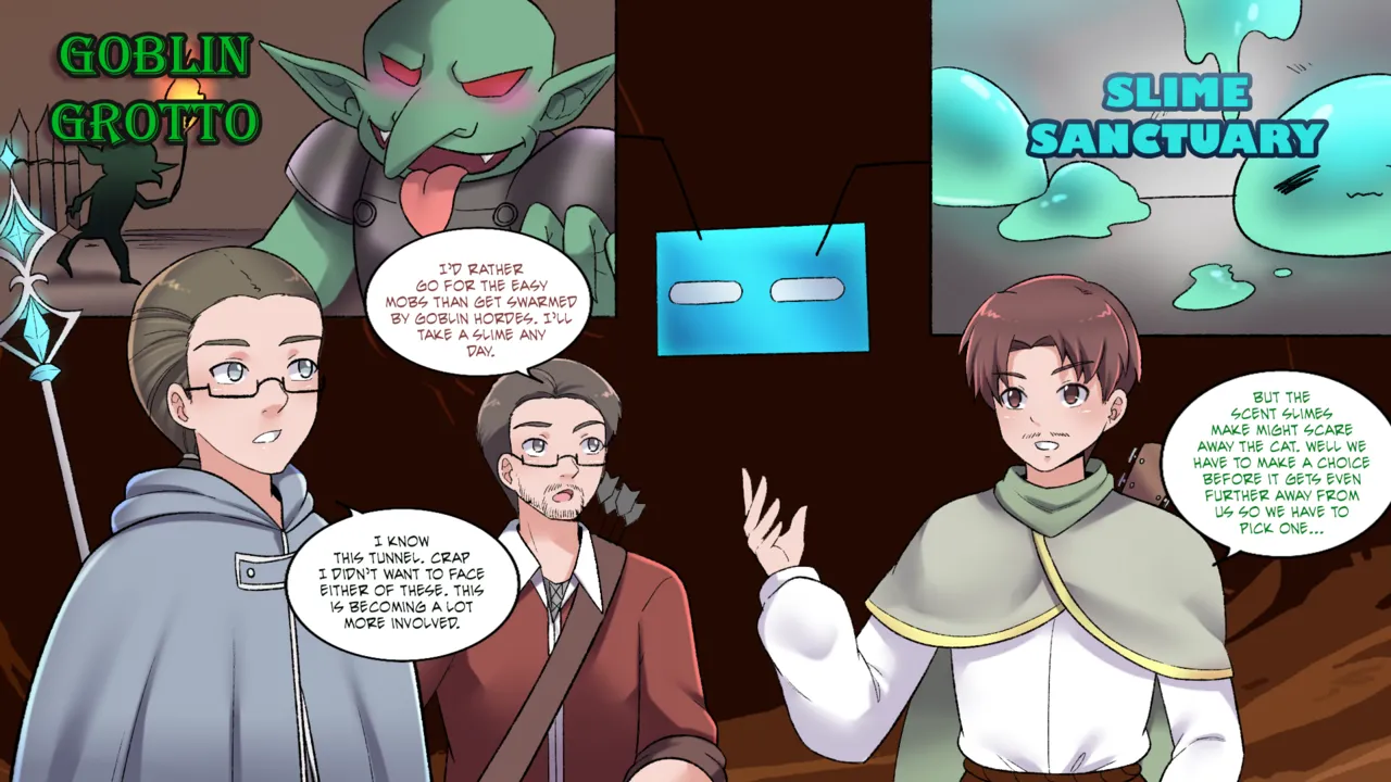 Dokidoki Dungeon page 32 original parody - full color transformation hentai manga - read online free