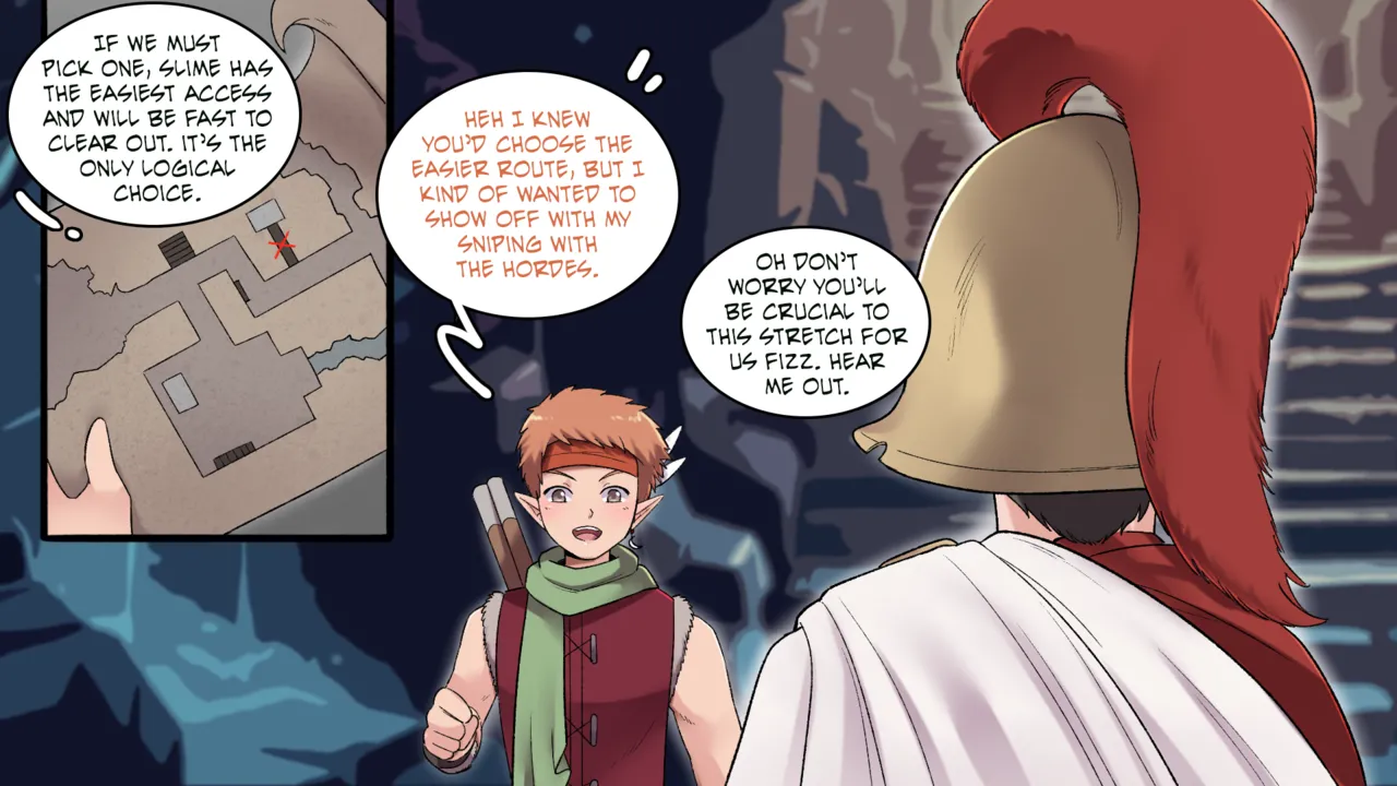 Dokidoki Dungeon page 37 original parody - full color transformation hentai manga - read online free