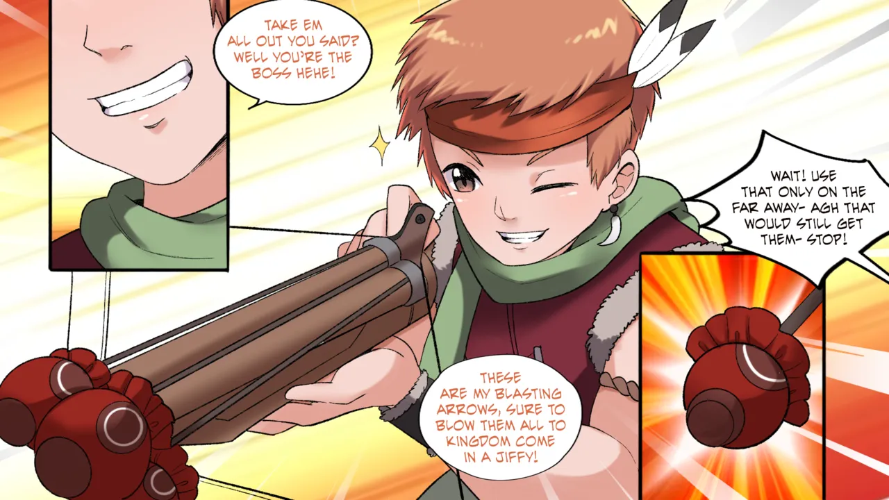 Dokidoki Dungeon page 42 original parody - full color transformation hentai manga - read online free